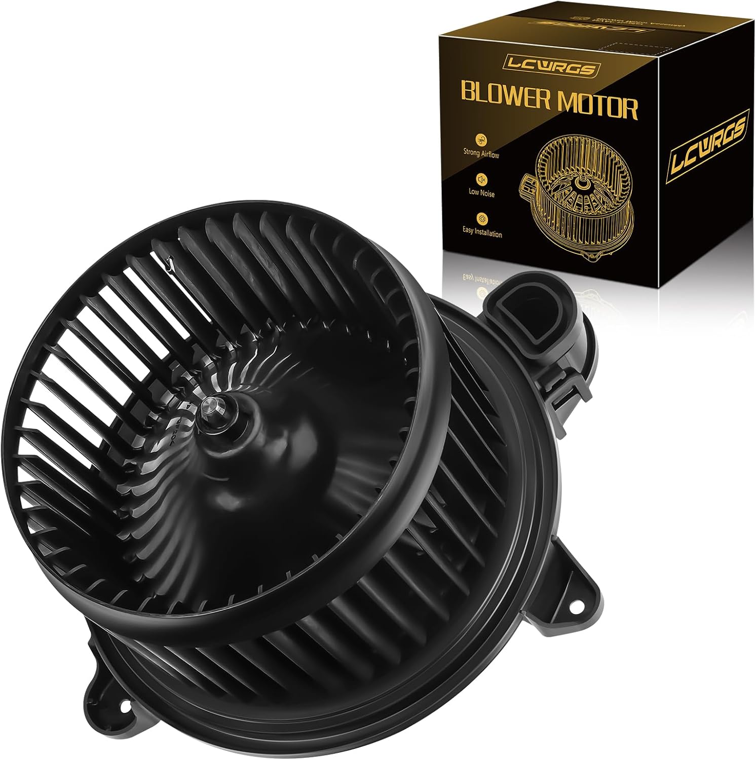 AC Blower Motor with Fan Fits for Ford Fiesta EcoSport Transit 2011 2012 2013 2014 2015 2016 2017 2018 2019 HVAC Heater Blower Motor Replaces 700288 AV1Z19805C