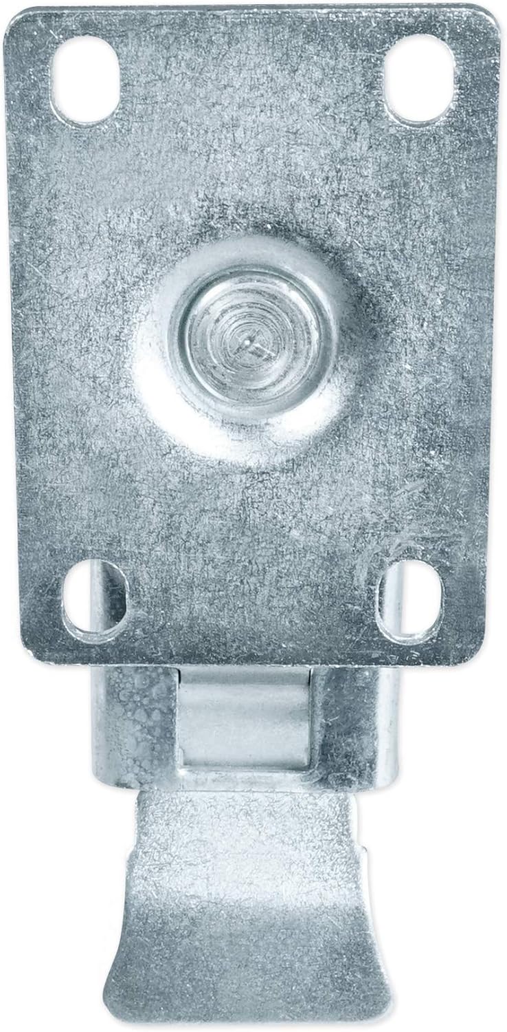 Rockville WH4 3" 350lb Capacity Steel Caster Wheels, Locking+Swivel, Zinc-Plated, Vibration-Resistant, Easy-Install, for PA DJ Speakers and Subwoofers