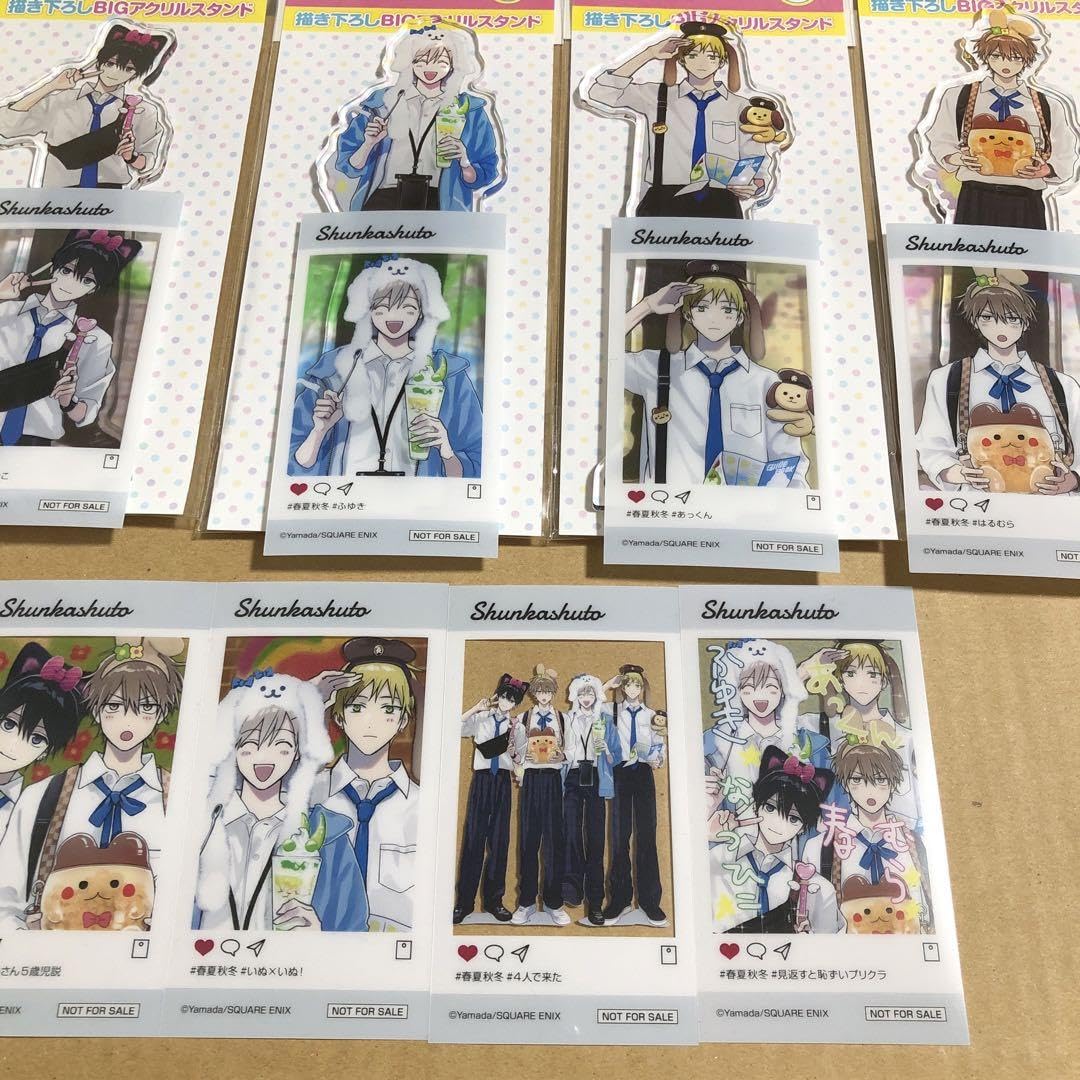 Amazon.co.jp: 鈴木さん 春夏秋冬系男子 POPUPストア 特典 クリア 