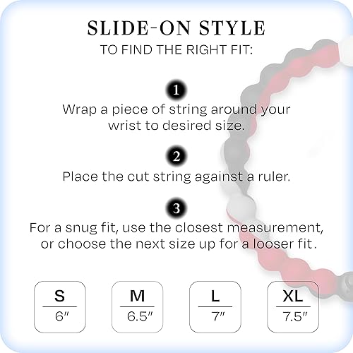 Miniatura 344 de Lokai NFL Football Collection - Pulseras de cuentas para hombres y mujeres, joyería de silicona, pulsera de moda para un ajuste cómodo