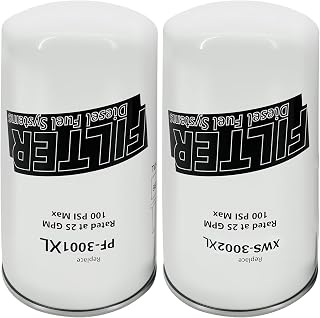 XWS-3002XL PF-3001XL Water Separator Fuel Filter Combo Package Fit for FASS Titanium Series