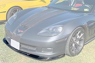 ZR1 Style CARBON FIBER Front Bumper Lower Lip Splitter For 2005-2013 Chevrolet Corvette C6 Wide Body Models - Buy now