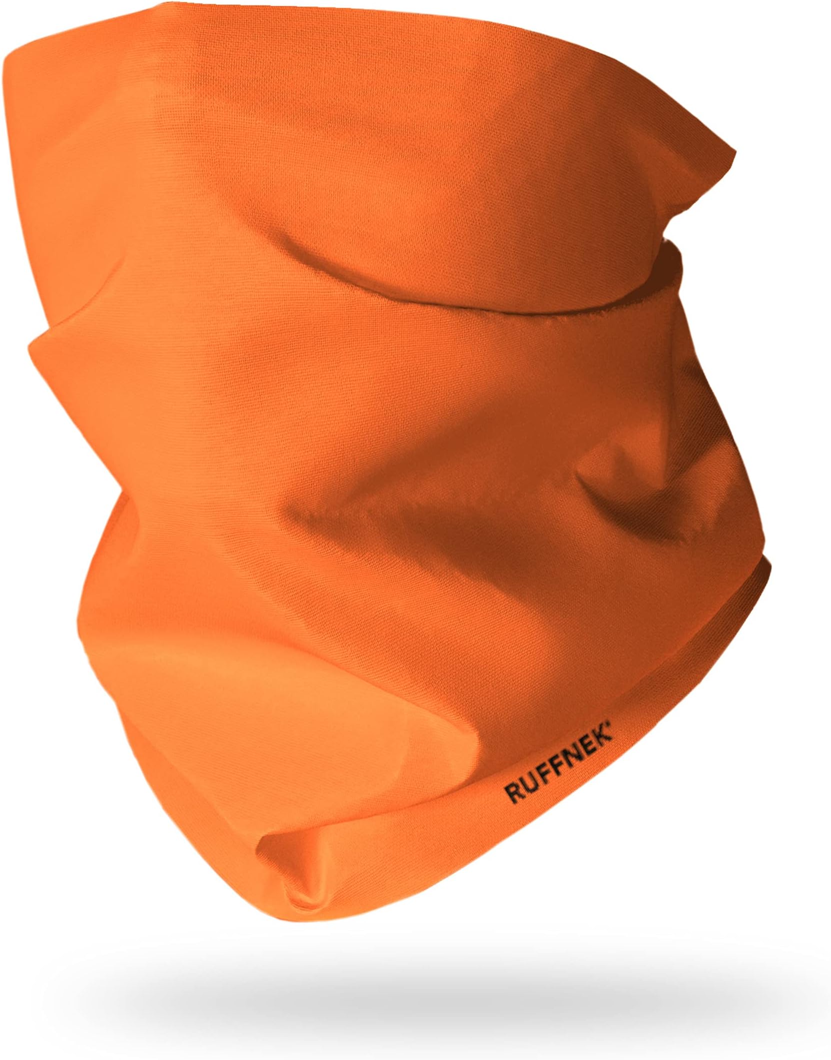 Ruffnek ORANGE FLUORESCENT - Hi Vis/Neon Neckwarmer/Snood Headwear Multi Scarf - Be Safe Be Seen, Nightbright, Safety Clothing - One Size