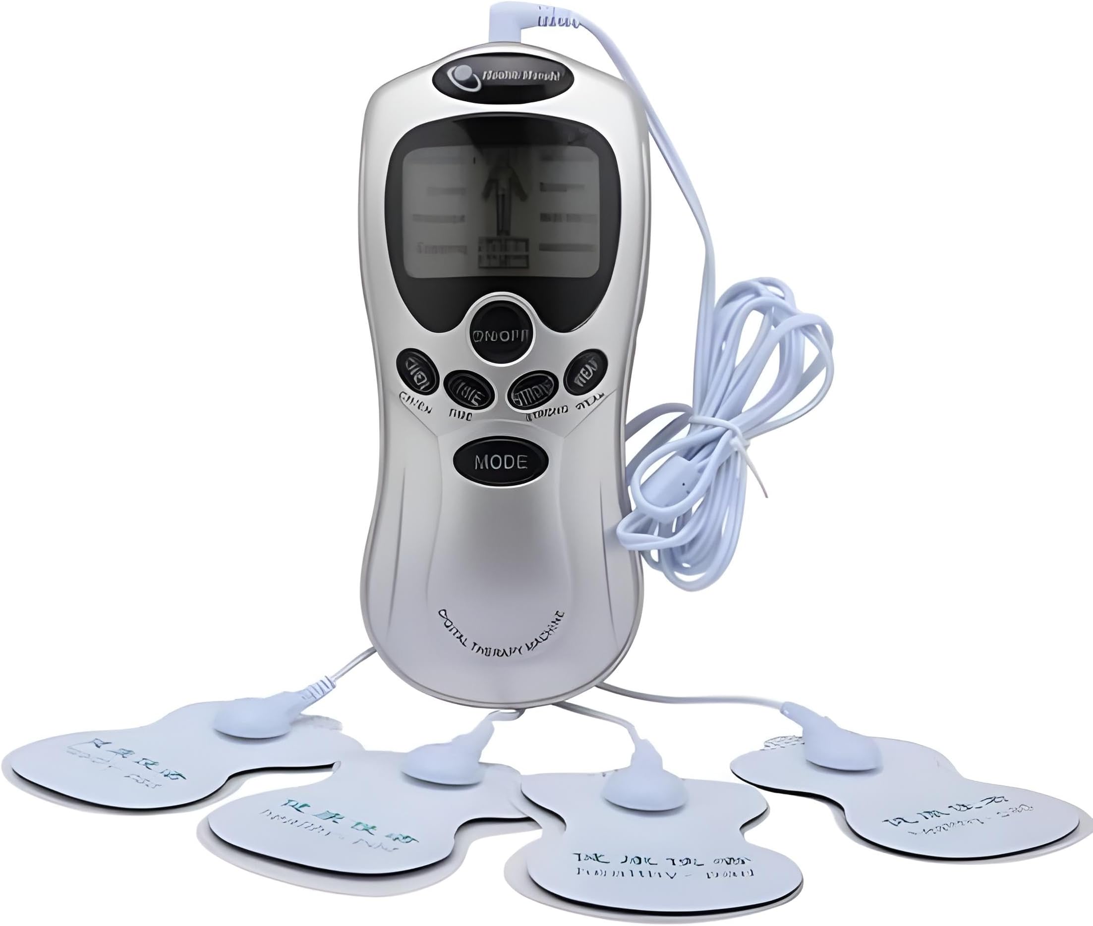 Oblivion "Acupressure Digital Therapy Machine - Electronic Pulse Massager TENS Unit for Muscle Stimulation and Pain Relief - FDA Approved Device with Multiple Massage Modes "