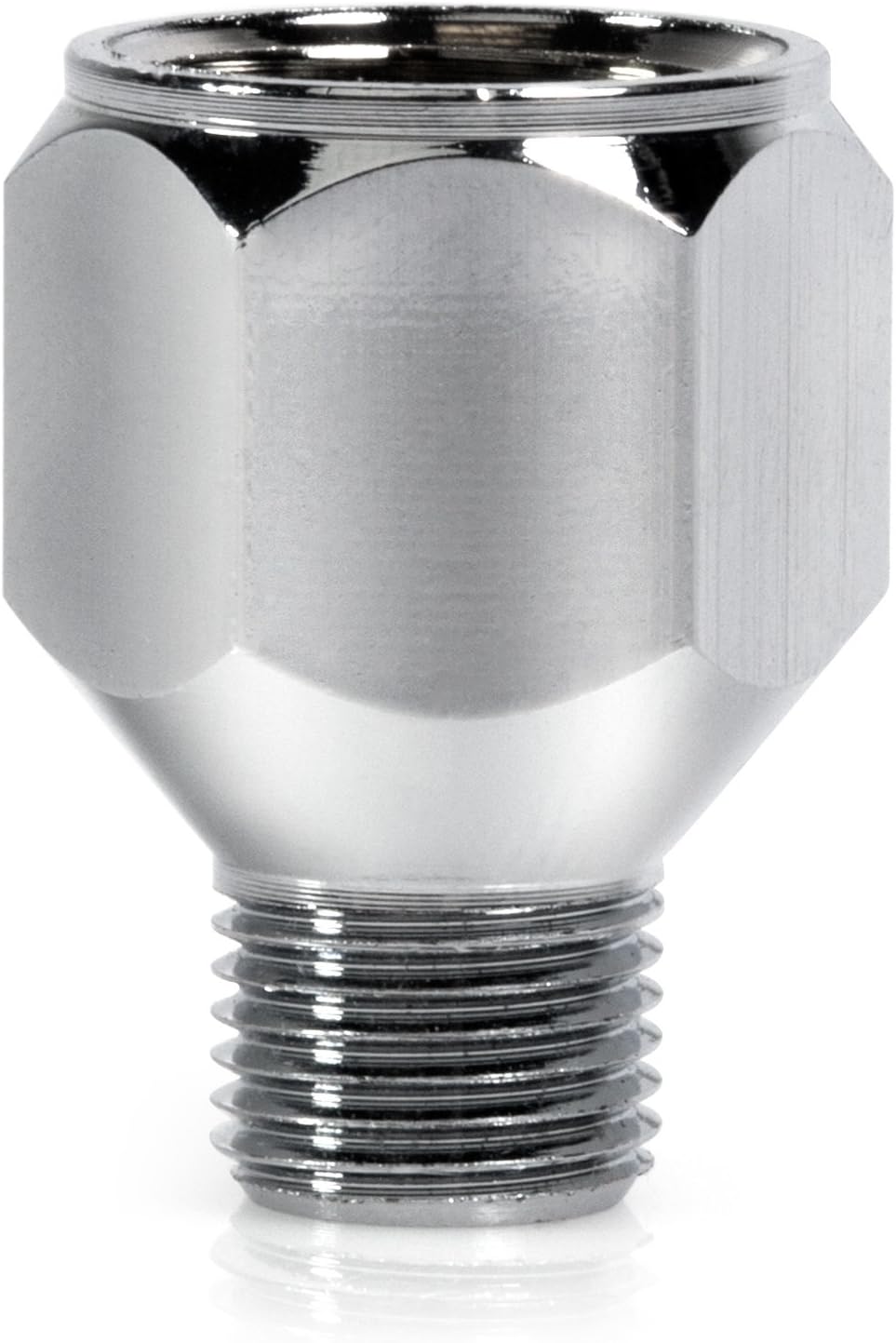 PointZero Airbrush Reducer Adaptor 1/4 in. BSP Female - 1/8 in. BSP Male