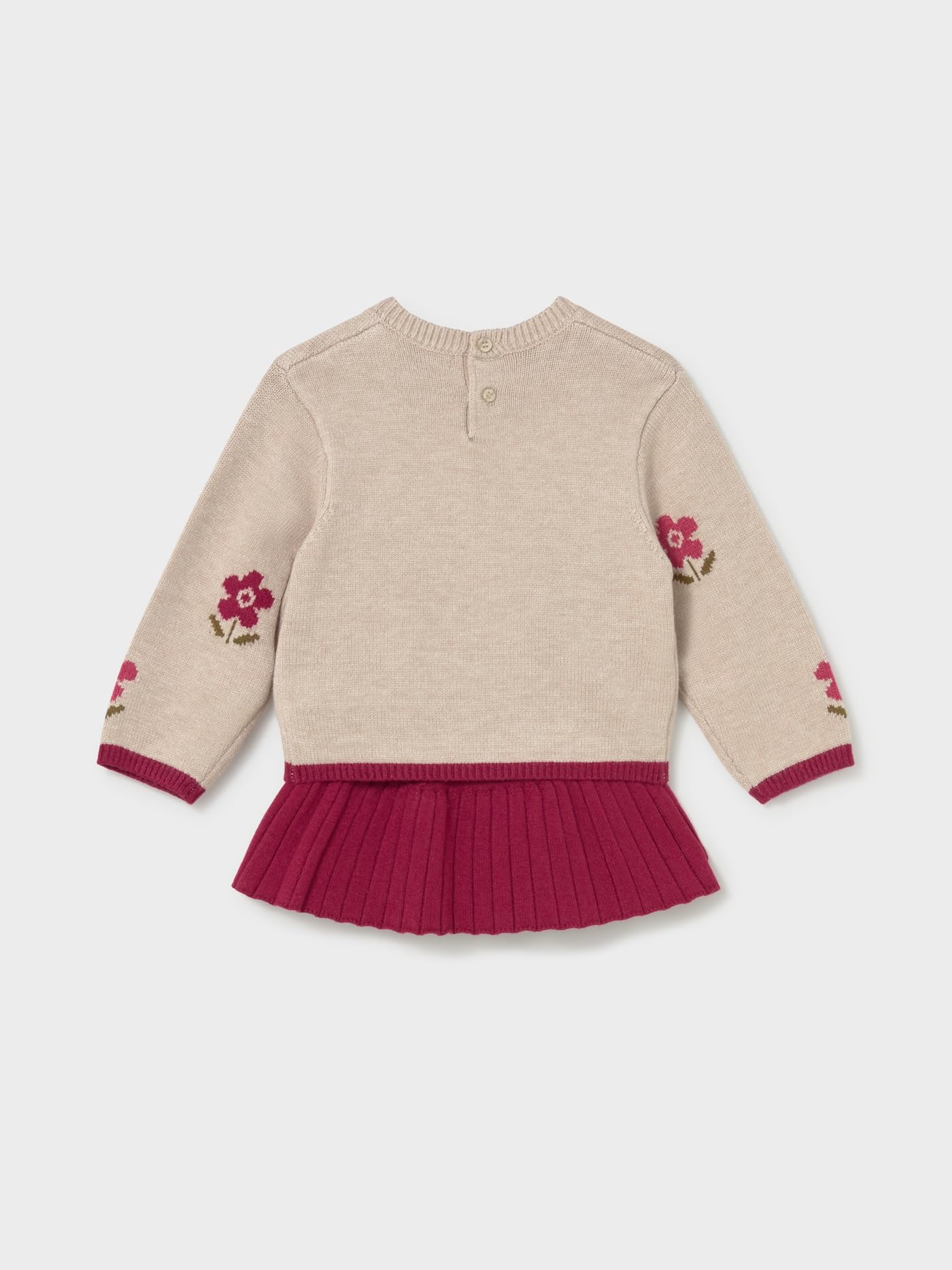 Mayoral Compl. Gonna Tricot per Bimba Lampone