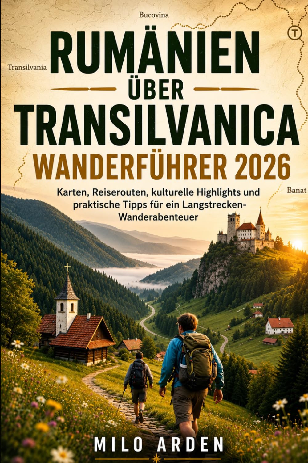 RUMÄNIEN ÜBER TRANSILVANICA WANDERFÜHRER 2026: Karten, Reiserouten, kulturelle Highlights und praktische Tipps für ein Langstrecken-Wanderabenteuer (THE PATHFINDER TRAILS SERIES)