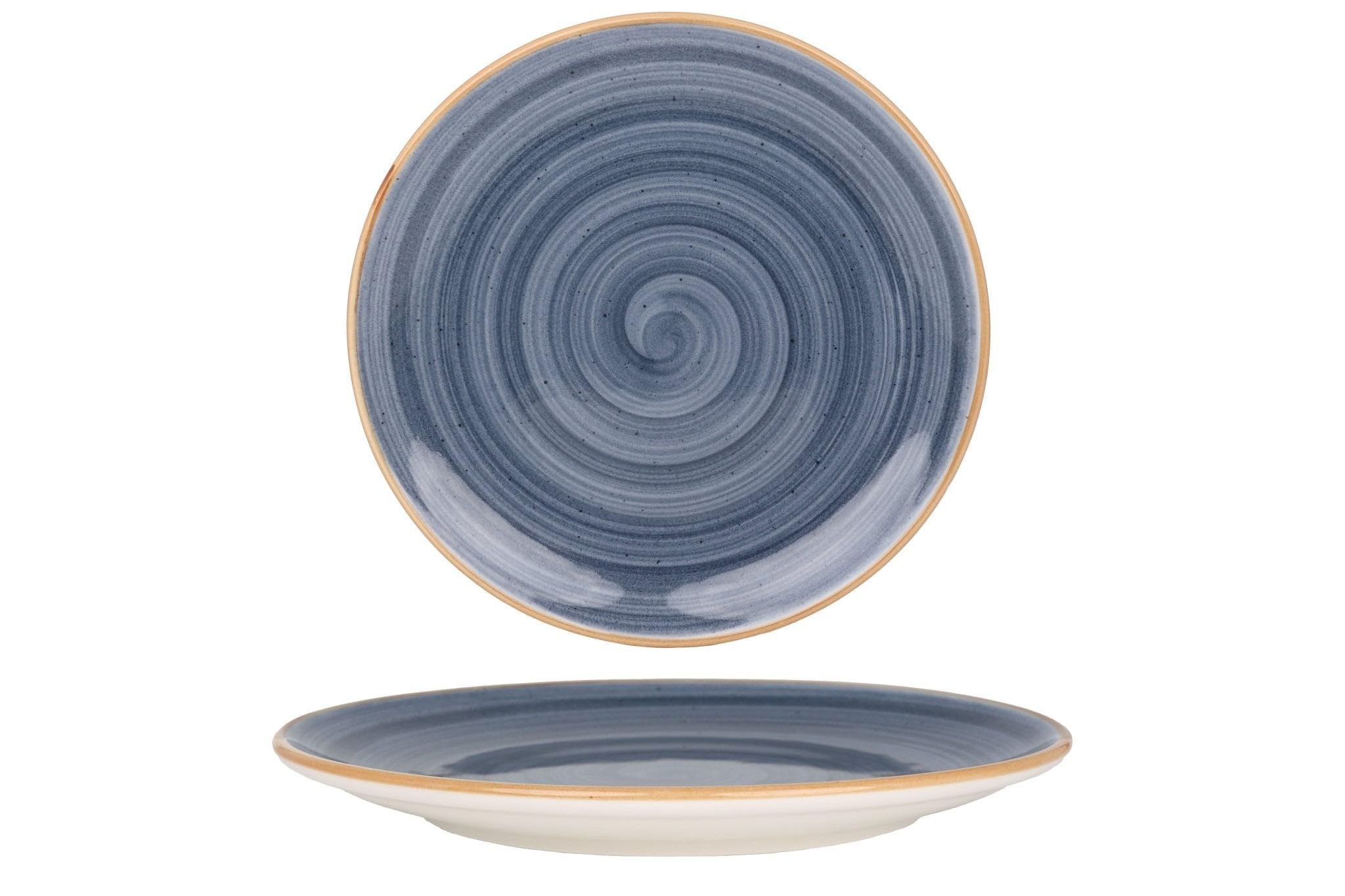 Bonna Platos de postre - Aura Dusk - Porcelana - 19 cm - juego de 6