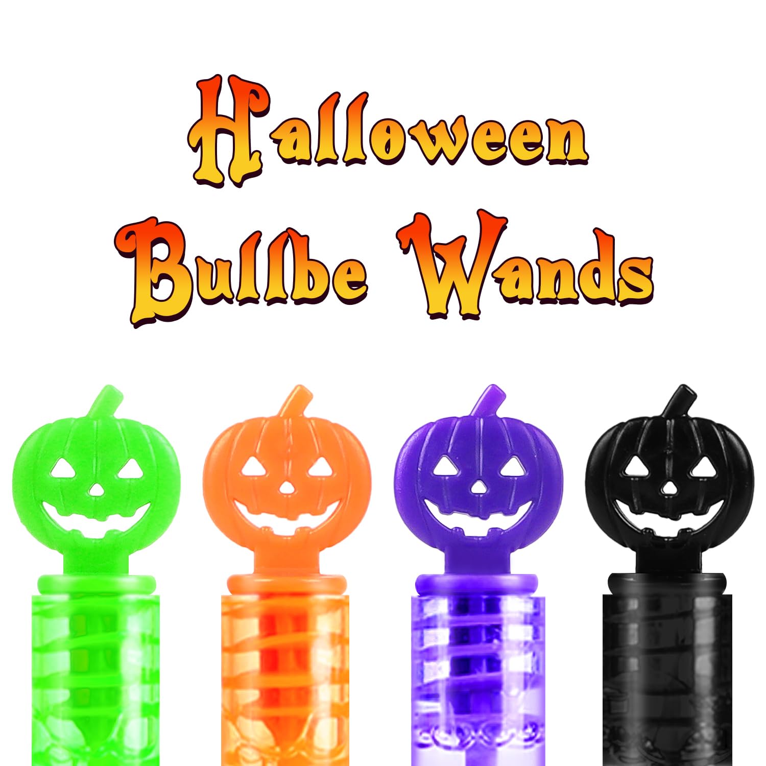 JOFONY Bubbles For Kids, 20PCS Halloween Bubble Tubes with Wand Halloween Mini Bubble Wands Bubble Kids Summer Toy Party Bag Fillers for Trick or Treat - Image 2