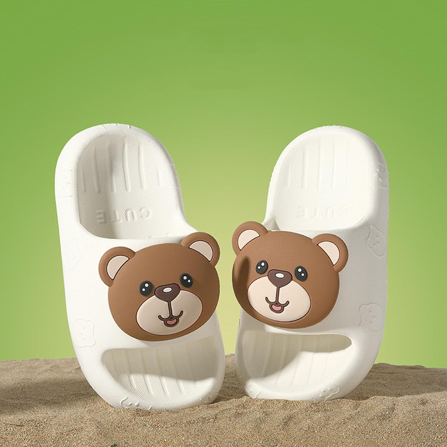 Animals Slippers for Toddler Boys Girls Sandals Cute Summer House Slides Indoor Outdoor Comfortable Shower Slippers