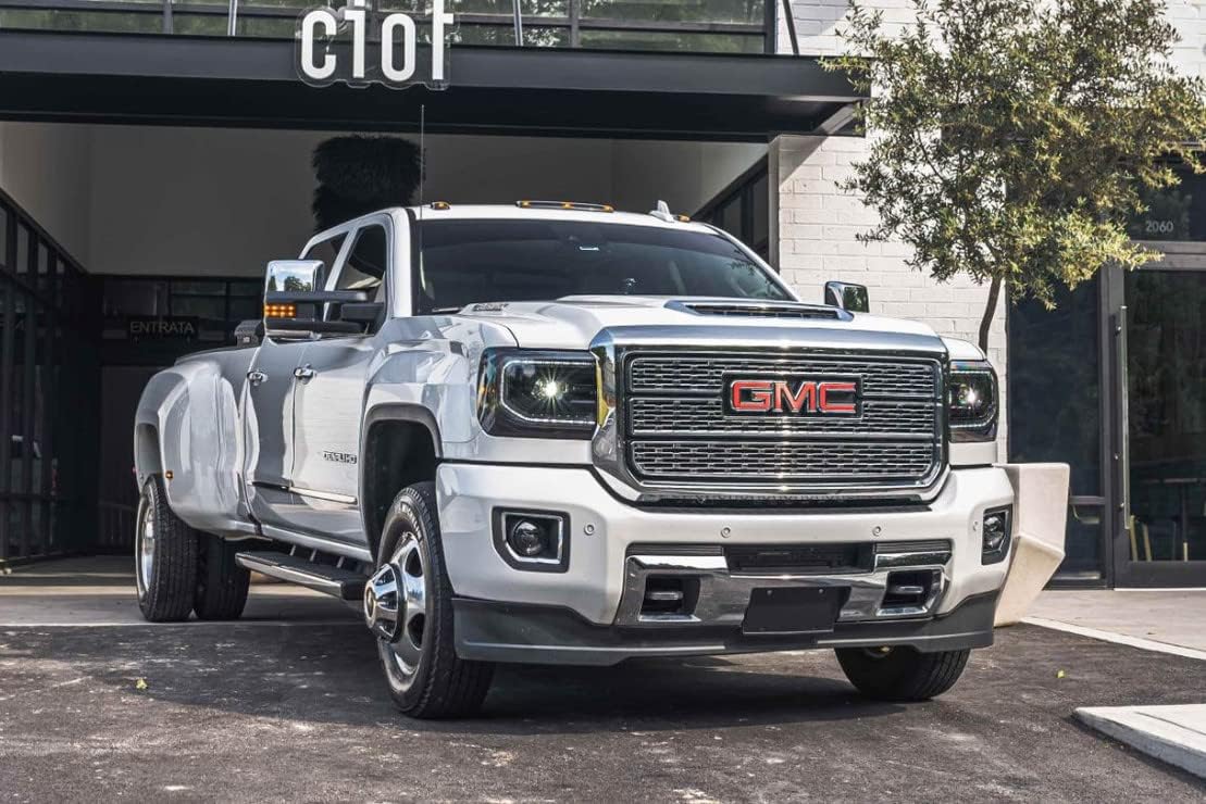 Morimoto XB LED Headlight OEM Upgrade, Fits 2014-2018 GMC Sierra 1500/2500/3500, Plug and Play Replacement, DOT Approved LED Assembly with Switchback Sequential Turn Signal (LF544.2)