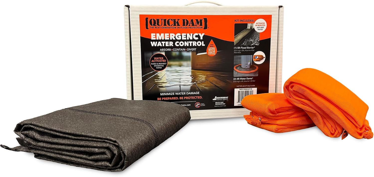 Quick Dam Emergency Water Control Kit