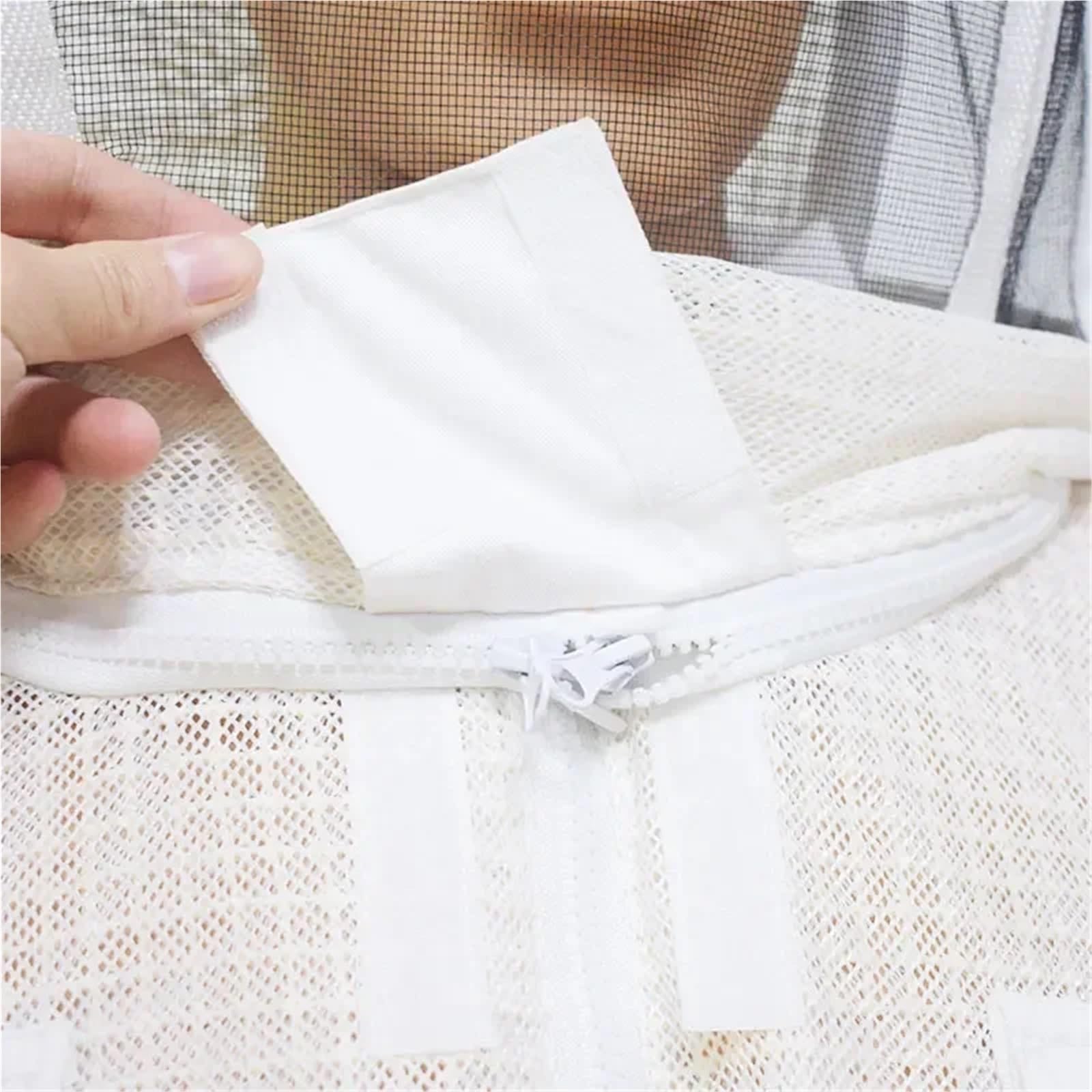 Strumenti per l'apicoltura, Tuta Da Apicoltore Traspirante A Tre Strati, Professionale Con Maschera Facciale E Protezione For Recinzione