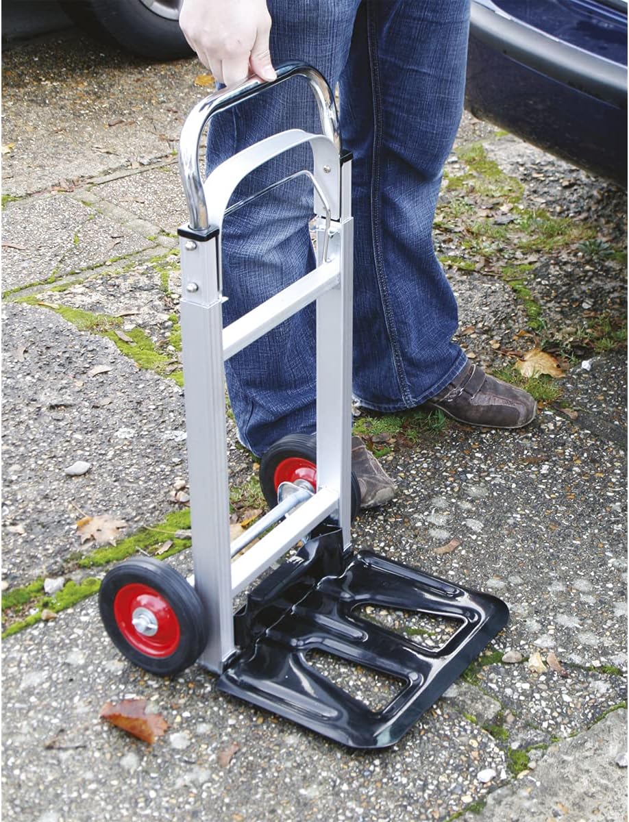Sealey CST980 Folding Aluminium Sack Truck, 90kg Capacity