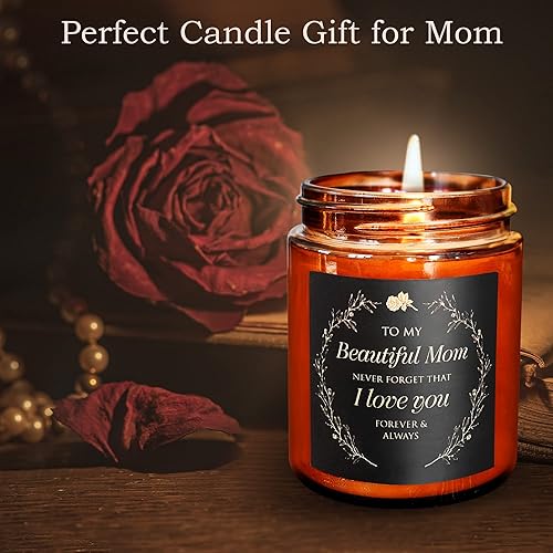 Miniatura 8 de Regalos de velas para mamá de hijo e hija, el mejor día de la madre, te amo, regalo de cumpleaños para ella, vela relajante de aromaterapia
