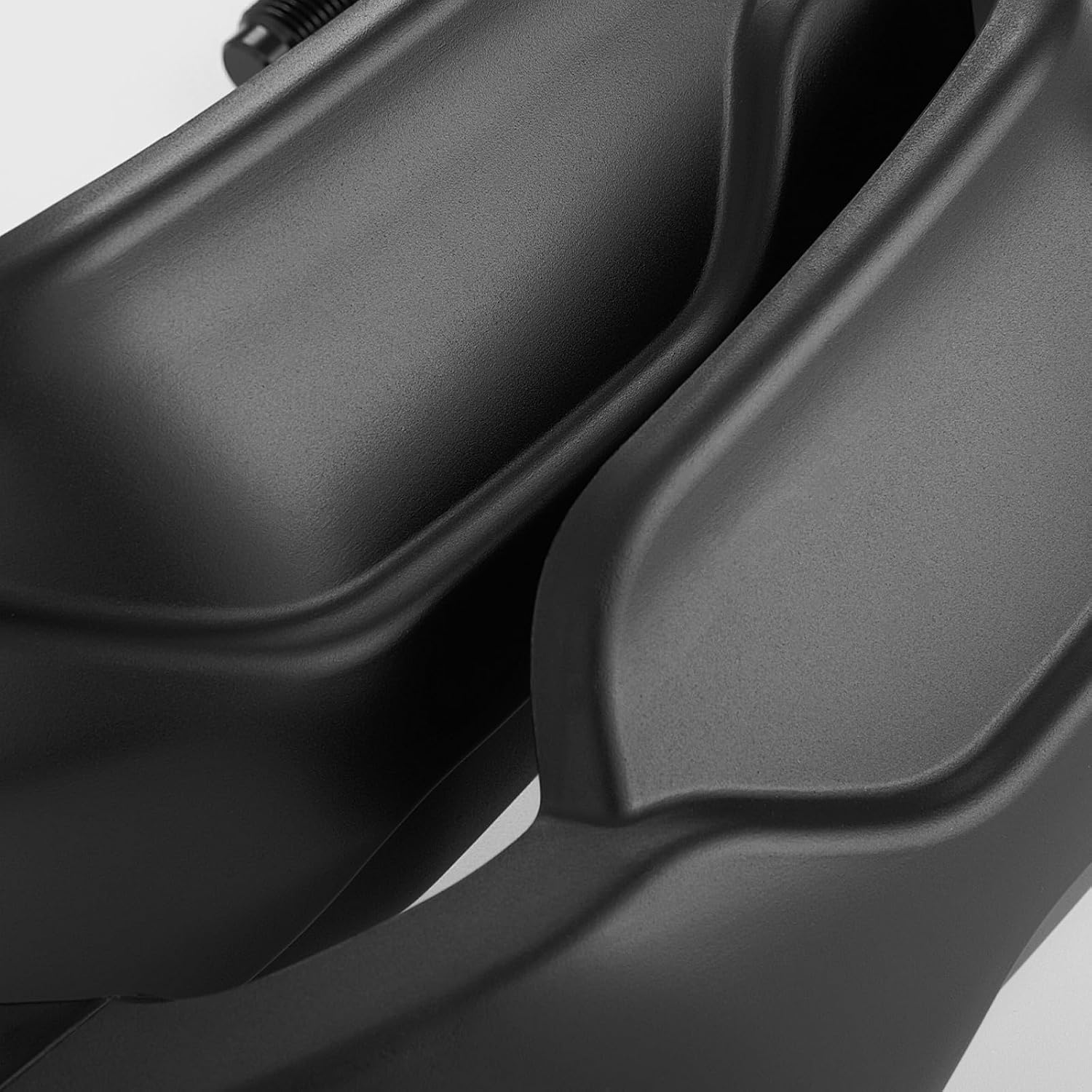 Handguard Shield Compatible with Yamaha Tenere 700 XTZ700 2019-2025 (Black) | ABS Plastic and Aluminum Bracket, 2019-2025, Black, 1 Pair, Screws Included, Wind and Debris Guard