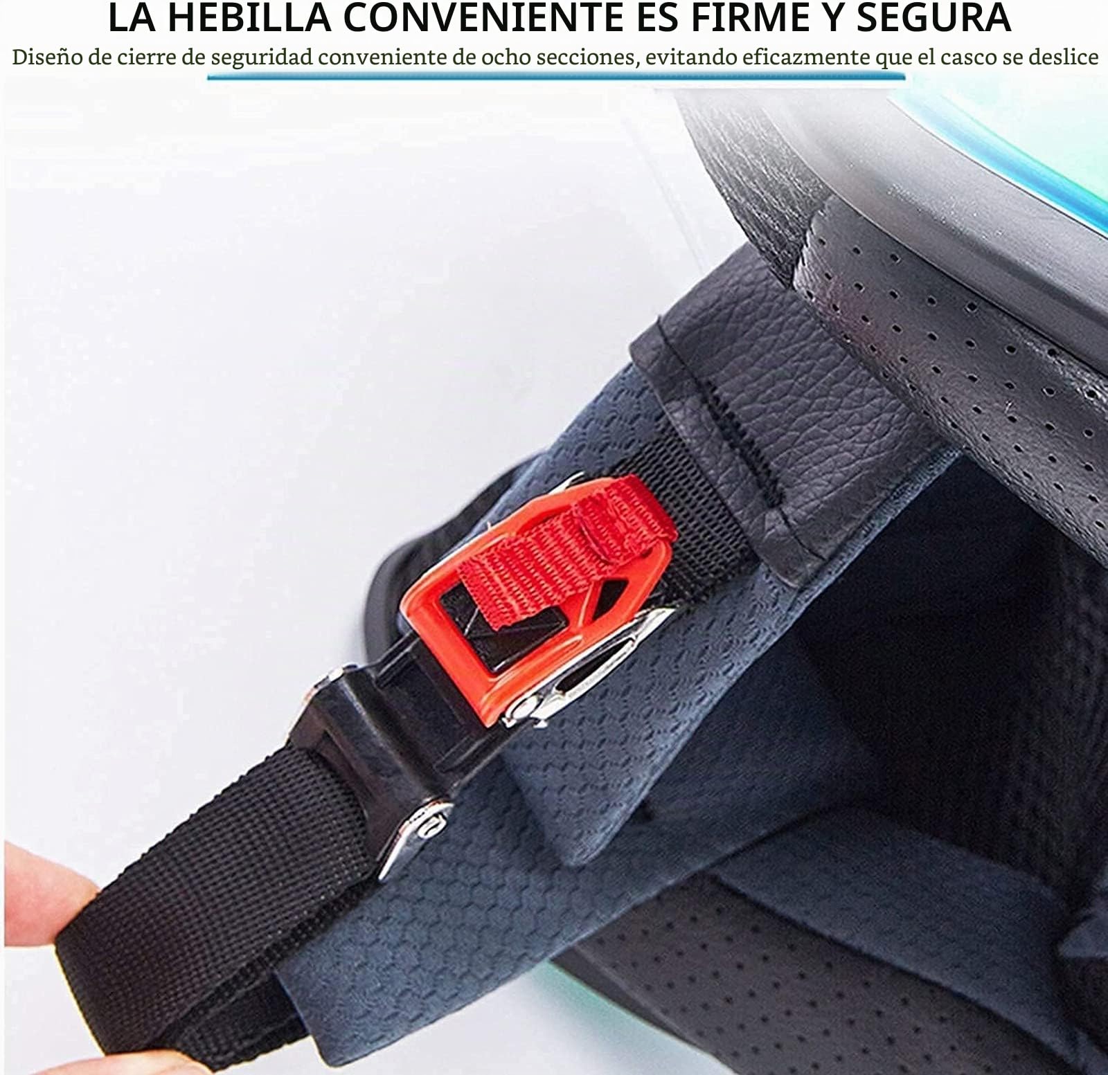 Moto 3/4 Casco Jet Retro De Cuero PU De Motocicleta - Scooter, Piloto De Crucero, Chopper, Vintage Para Hombres Y Mujeres - Certificación DOT/ECE C,M