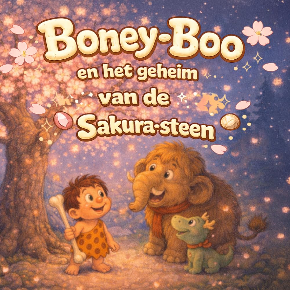 Boney-Boo en het geheim van de Sakura-steen: Een mysterieuze steen die opent in de lente (Boney-Boo (Nederlandse Editie))