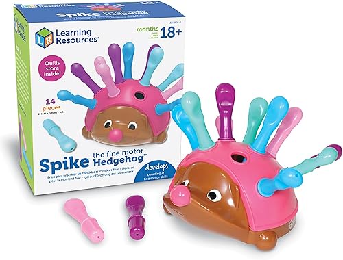 Miniatura 26 de Learning Resources - Juguete sensorial para practicar las habilidades motrices finas Spike The Fine Motor Hedgehog, para niños de más de 18 meses