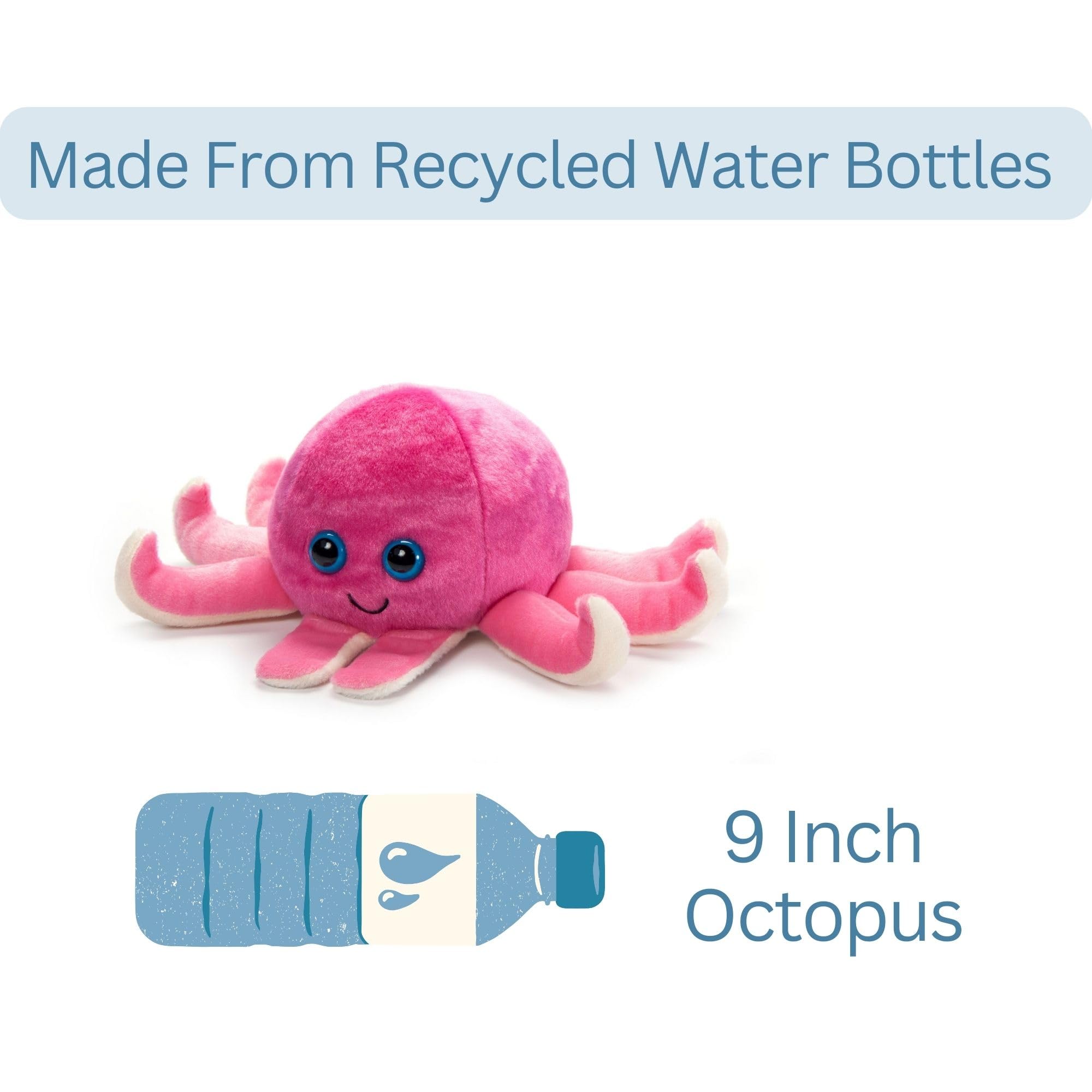 Amazon.co.jp: ふれあい動物園 ピンクタコぬいぐるみ スラップ