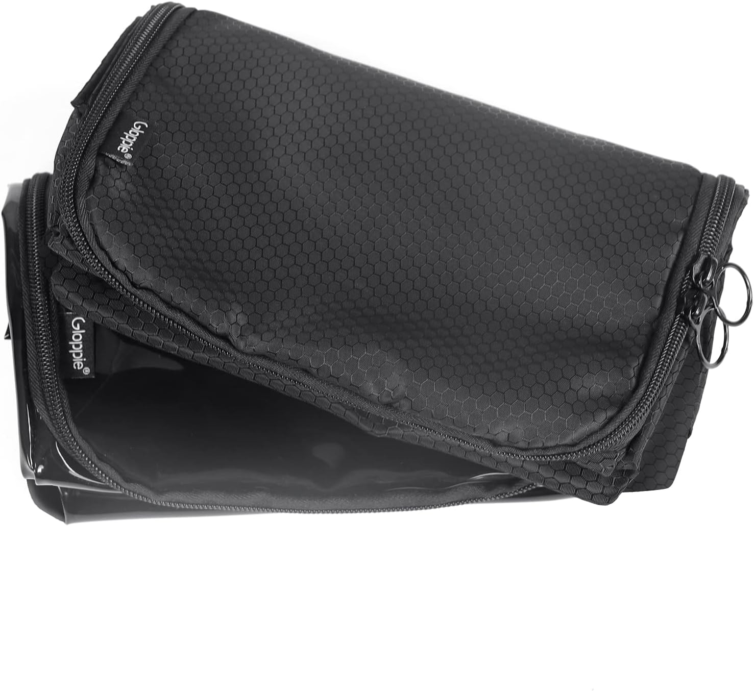 Gloppie Shoe Bags for Travel Shoe Pouch Portable Large Shoes Storage Bag (2 PACK) for Men Women Shoe Organizer Shoe Packing Cubes Gym Sport Must Have for Business Trip Bolsa de Zapatos Black - Image 8