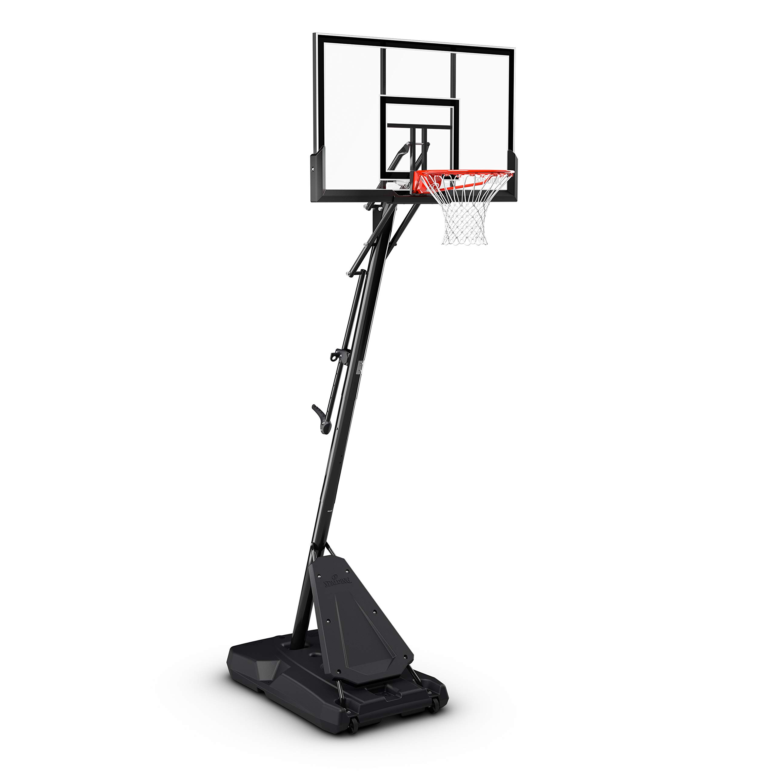 Spalding 50" Performance Acrylic Exactaheight™ Portable Basketball Hoop Multi Color