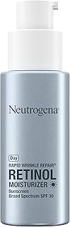Neutrogena Rapid Wrinkle Repair Retinol Face Moisturizer with SPF 30 Sunscreen, Daily Anti-Aging Face Cream with Retinol &...