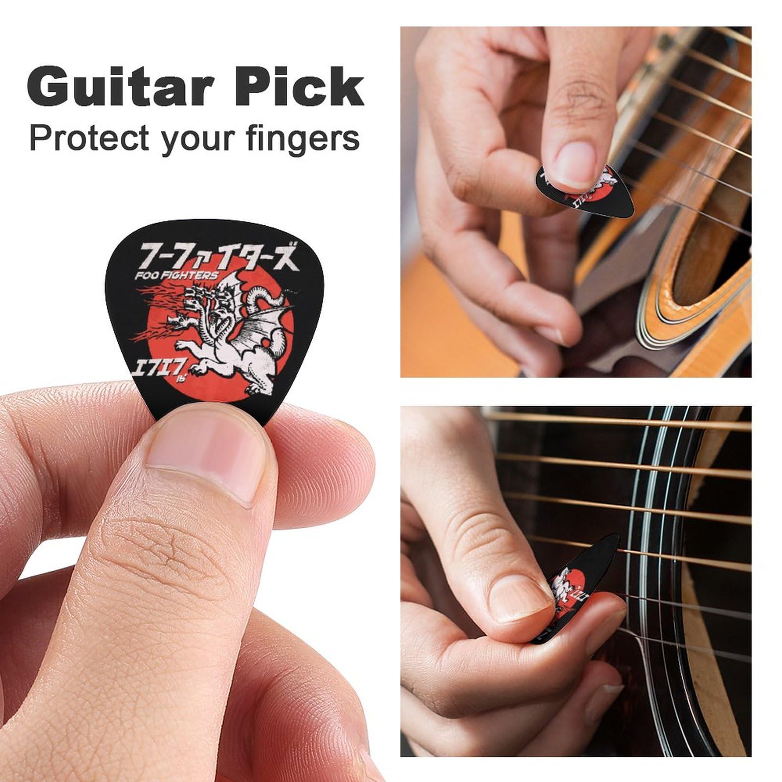Amazon | Foo Fighters フー ファイターズ ギターピック 6枚 ギター