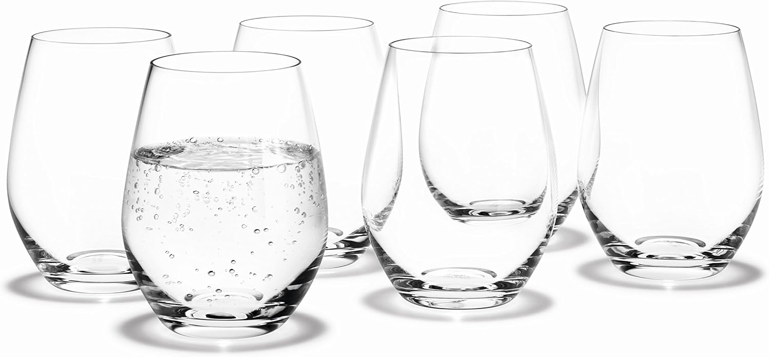 Holmegaard Cabernet Robust Classic Design Clear Water Glass 25cl