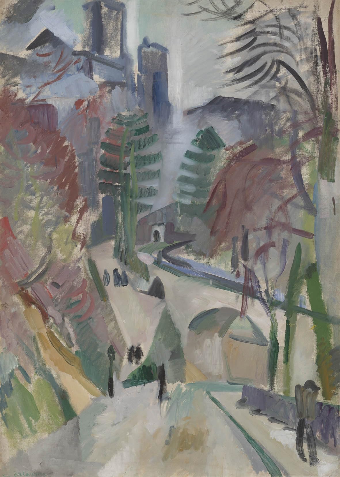 Affiche murale abstraite Robert Delaunay impression toile premium
