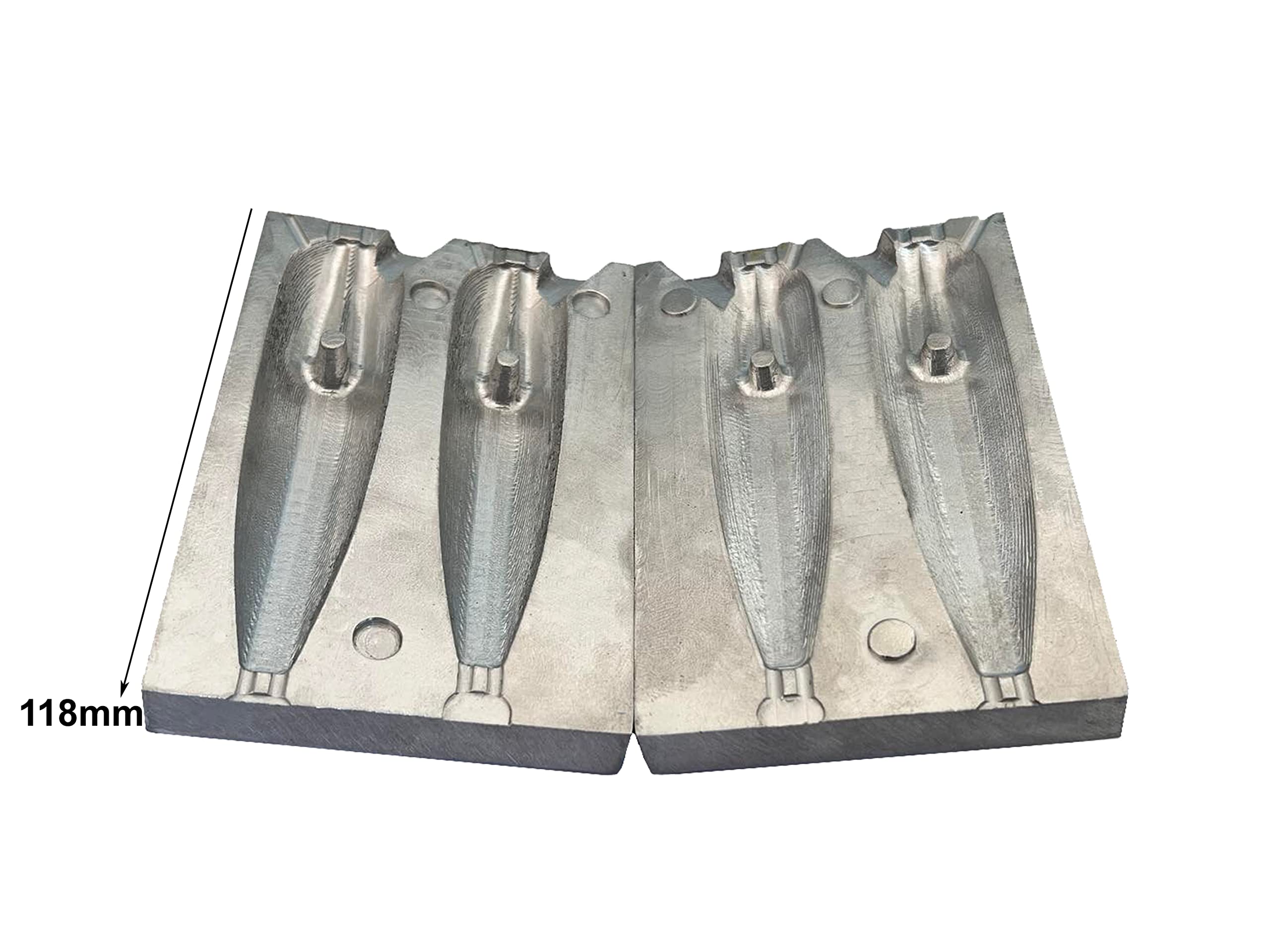 Inchiku - Molde para pesca en barco de mar (200-250 g)