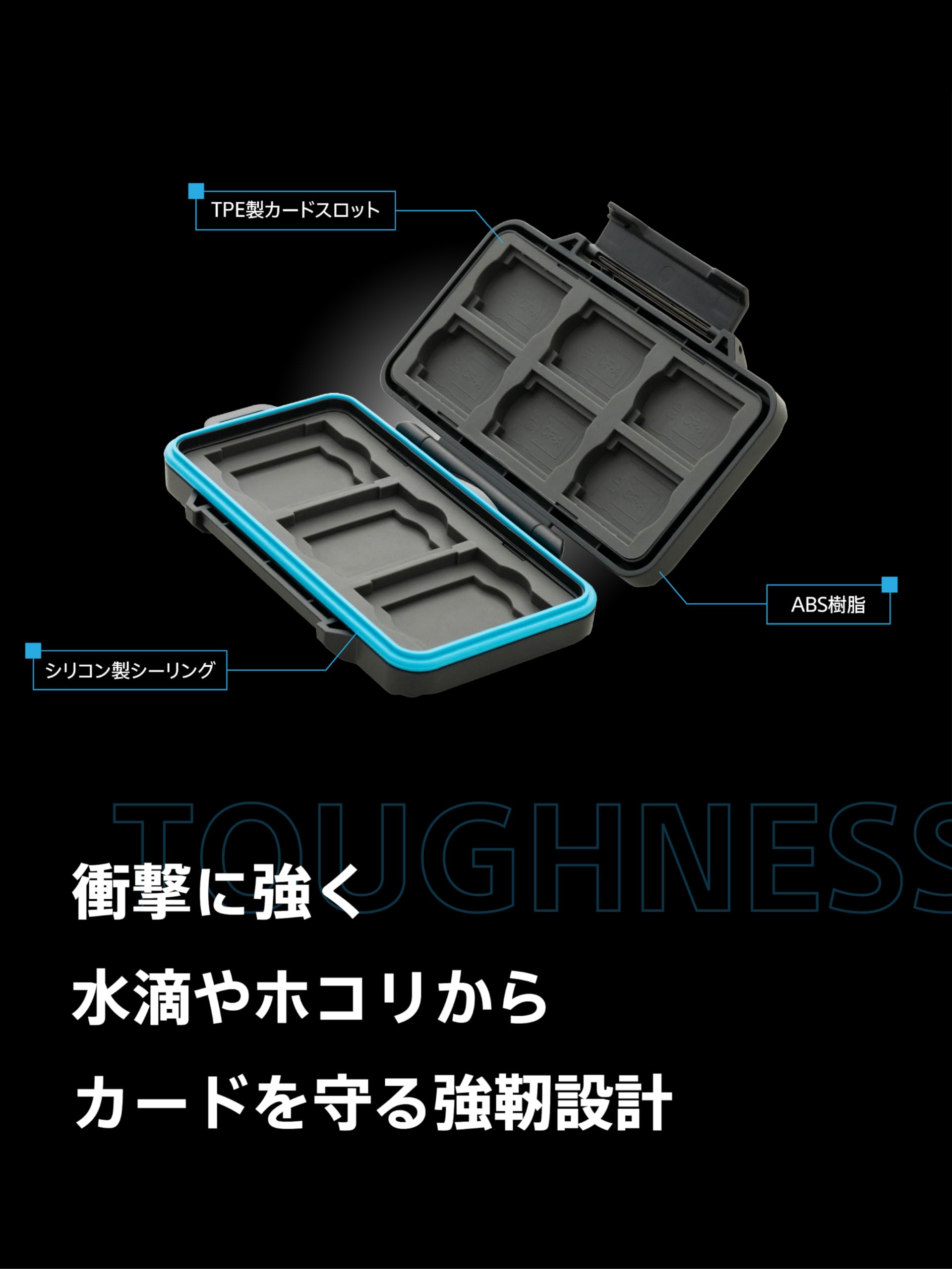 Amazon.co.jp: Nextorage 日本メーカー メモリーカードケース SDカード