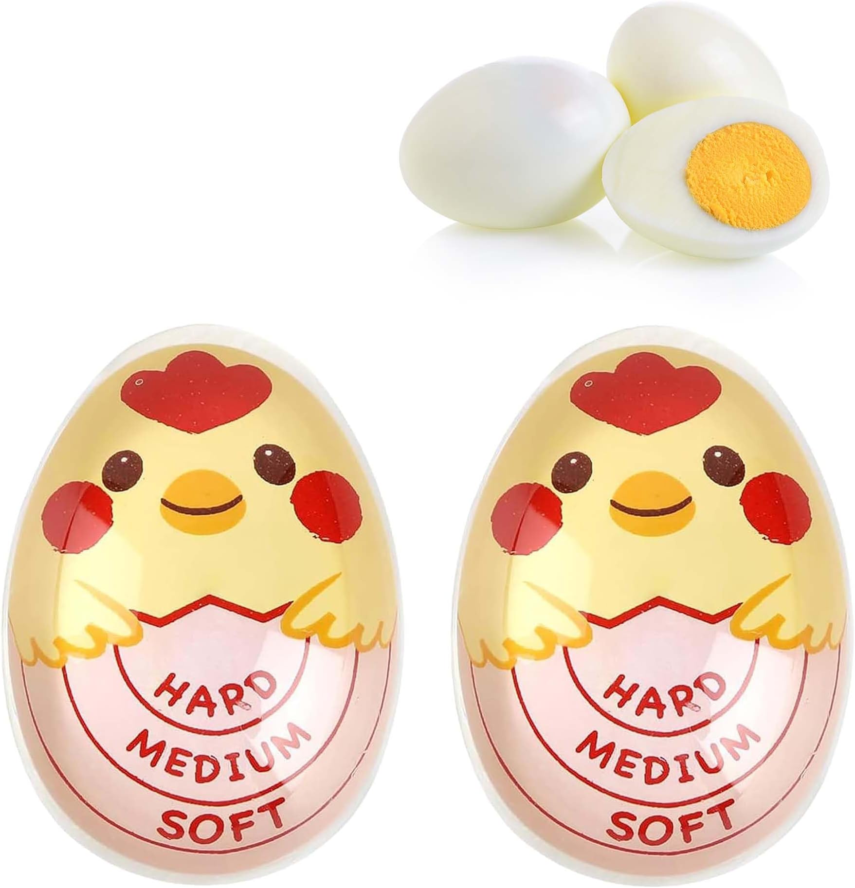 Egg Timer,2 Pcs Colour Changing Egg Timer Great for Perfect for