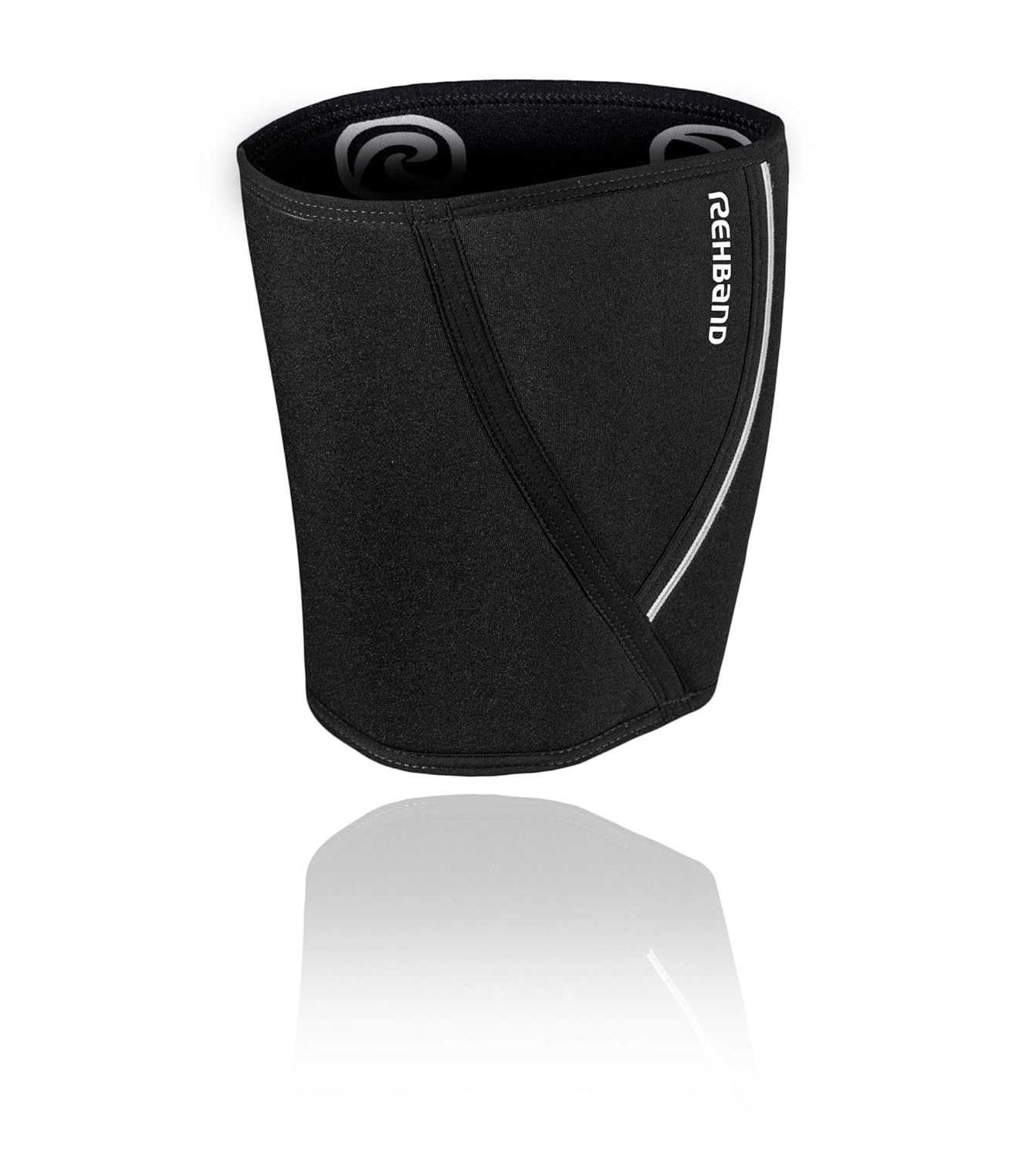 Rehband Thigh Support Bandage Neoprene Thigh Compression Support 5mm - S (Grey)