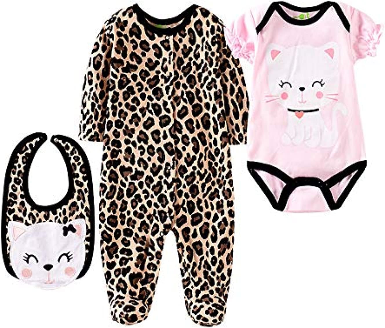 Tatu Reborn Baby Dolls Clothes for Girl 22-23” 55-58cm Realistic Girl Doll Clothes 3 Pieces Set