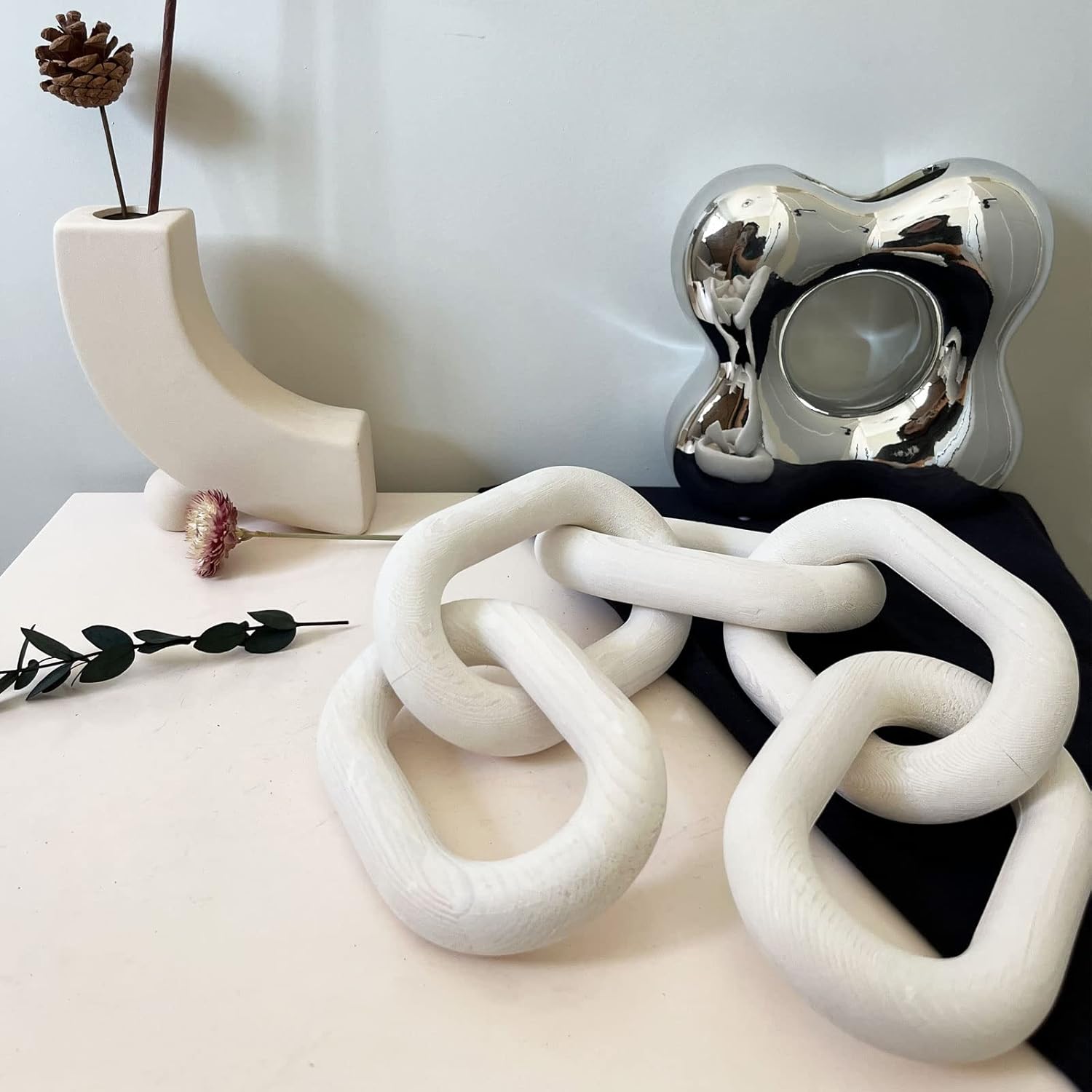 Wood Chain Link Decor