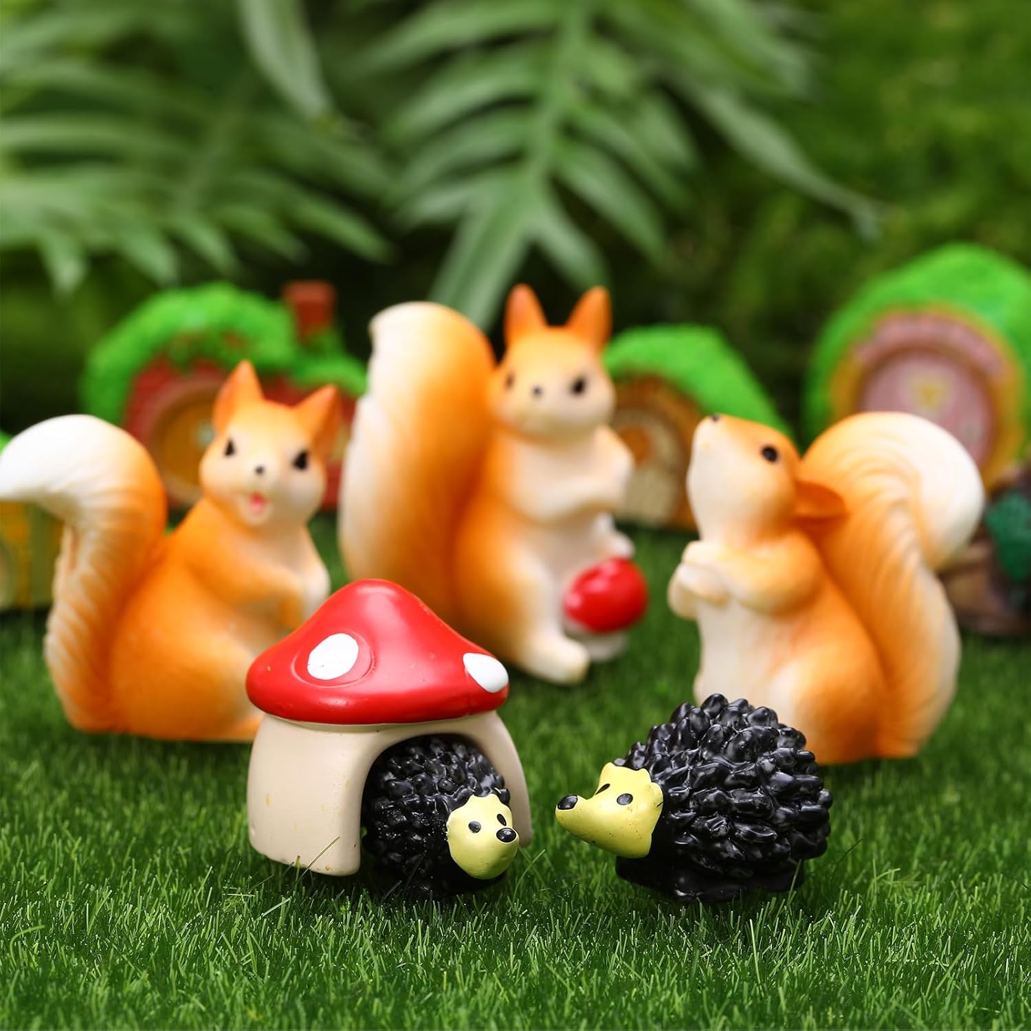 32 Pcs Fairy Garden Accessories Outdoor Kit Tiny Fairies Figures