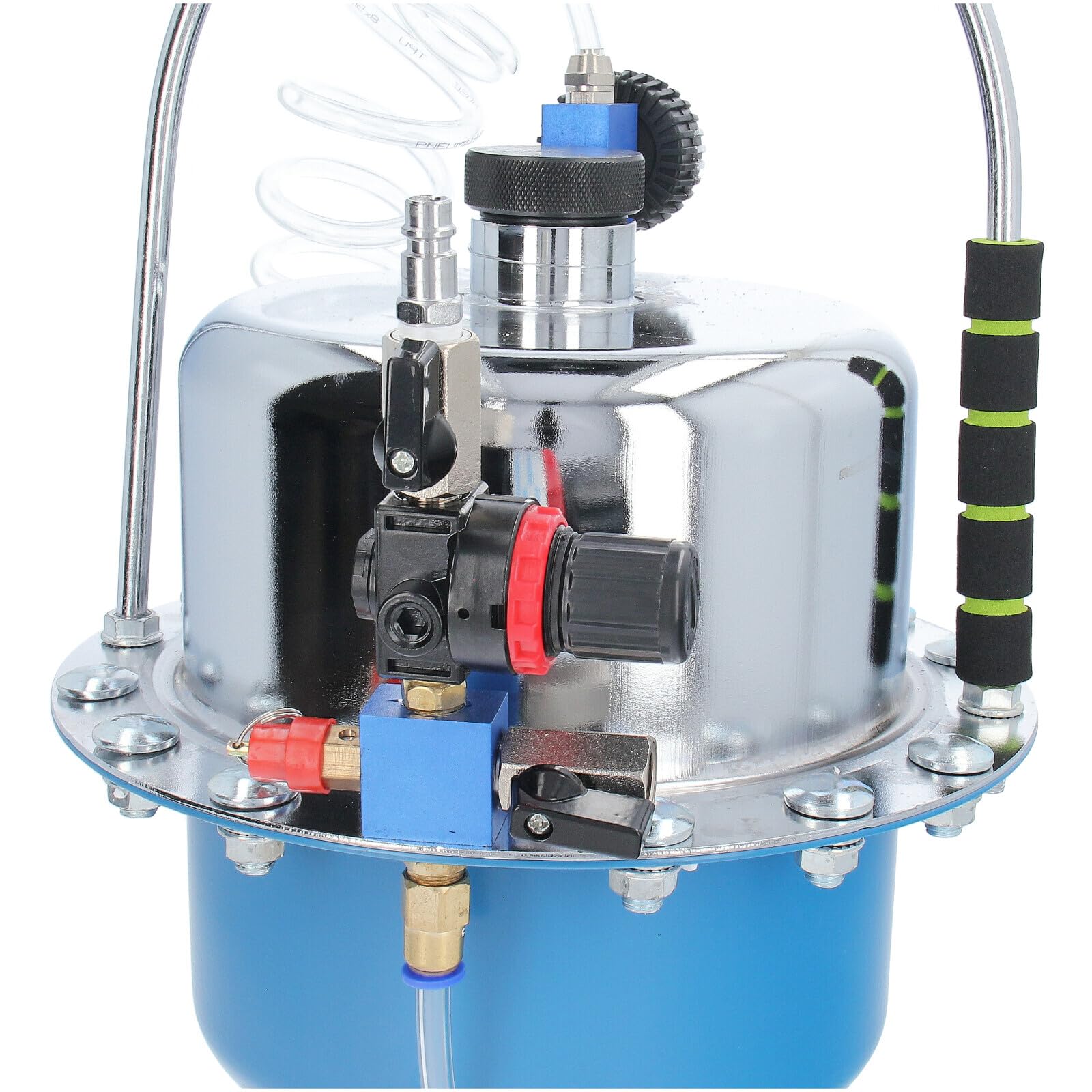 Profesional de aire comprimido de purgador de frenos + Adaptador Juego de frenos de vapor dispositivo Herramientas