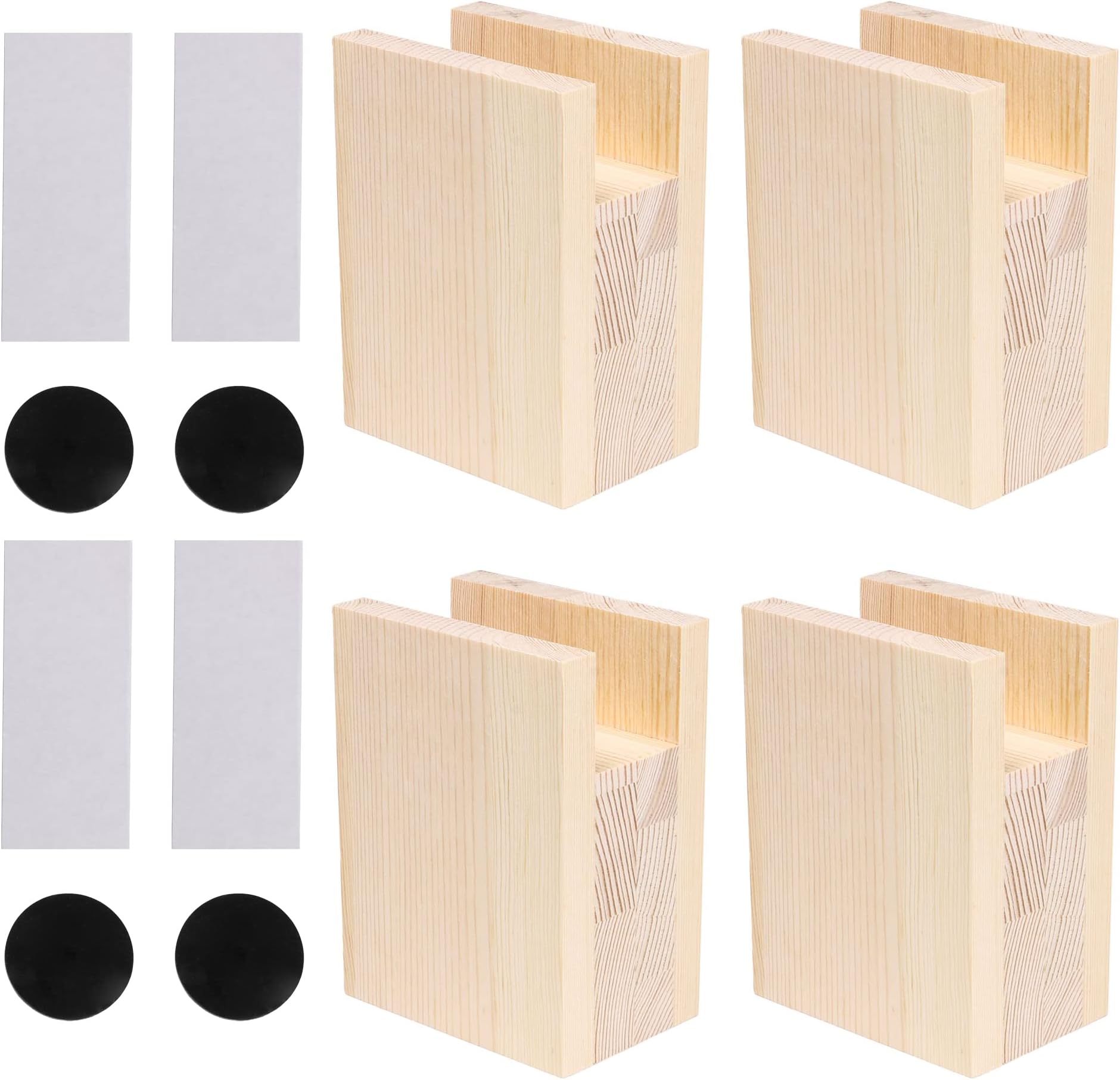 Möbelbeine Aus Holz. Set 4 Stück