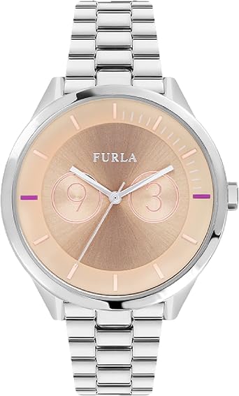 FURLA Orologio Analogico Classico Quarzo da Donna con Cinturino in Acciaio  Inox R4253102505 : Amazon.it: Orologi