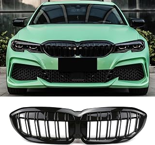 Nieren Schwarz Kühlergrill für BMW 3er G20 G21 PRE 2019-2022