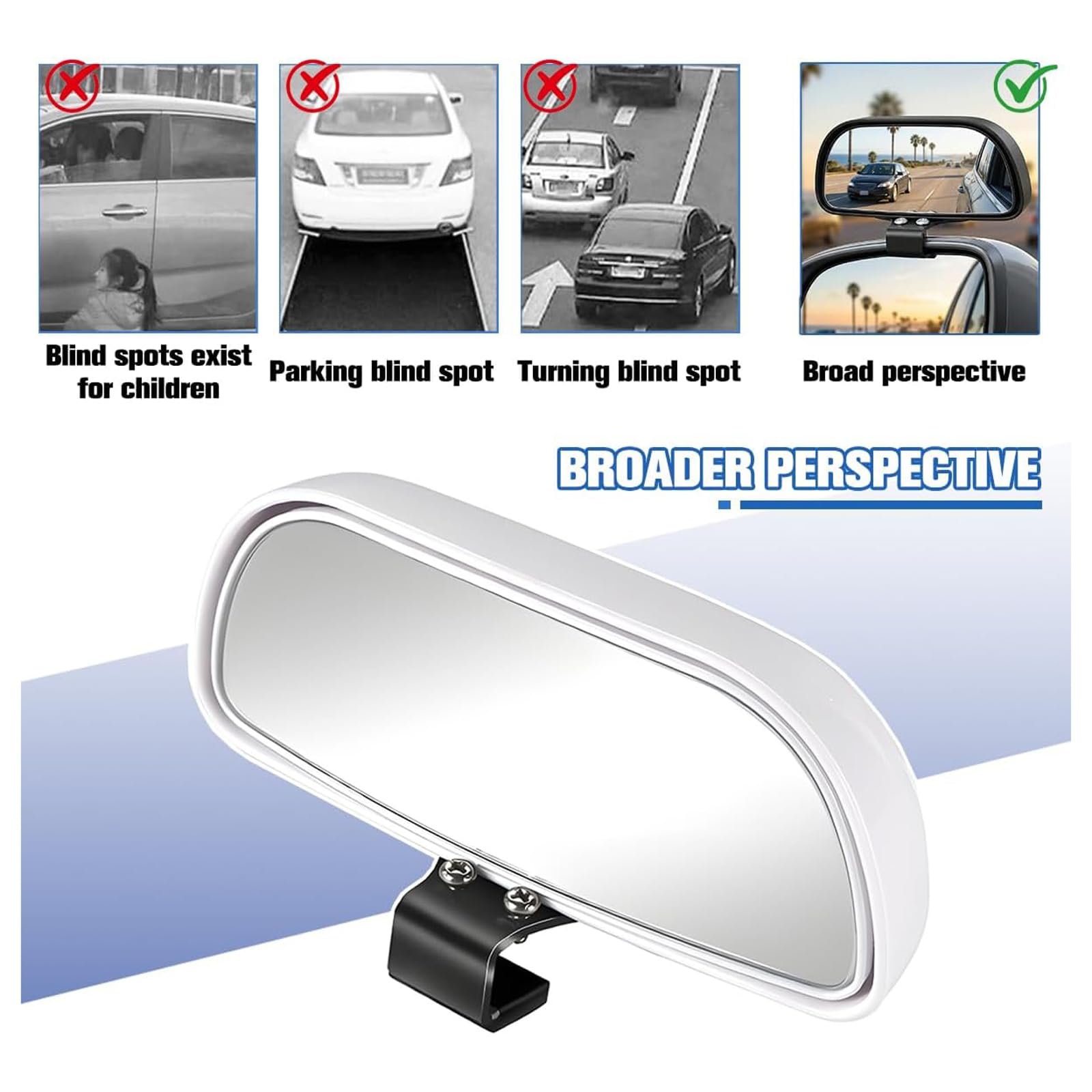 Miroirs Angle Mort Grand Angle pour Benz SL/ML/GL Class