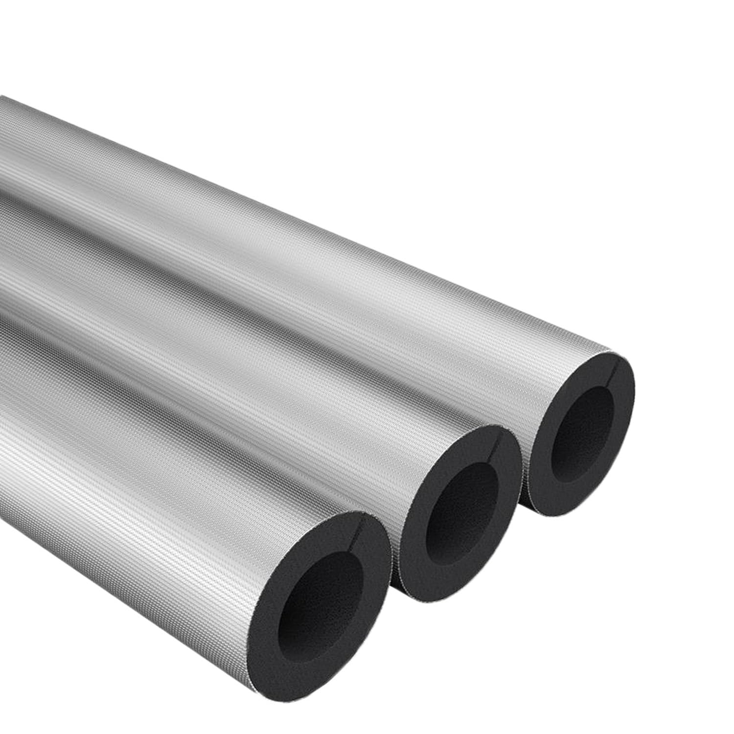 Samoprzylepna piankowa owijka izolacyjna do rur 3/8" gruba folia aluminiowa osłona rury 1 szt(ID 4-1/2"xT 1-1/5")
