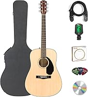 Vista 14 de Conjuntos de guitarras acústicas Fender CD-60.