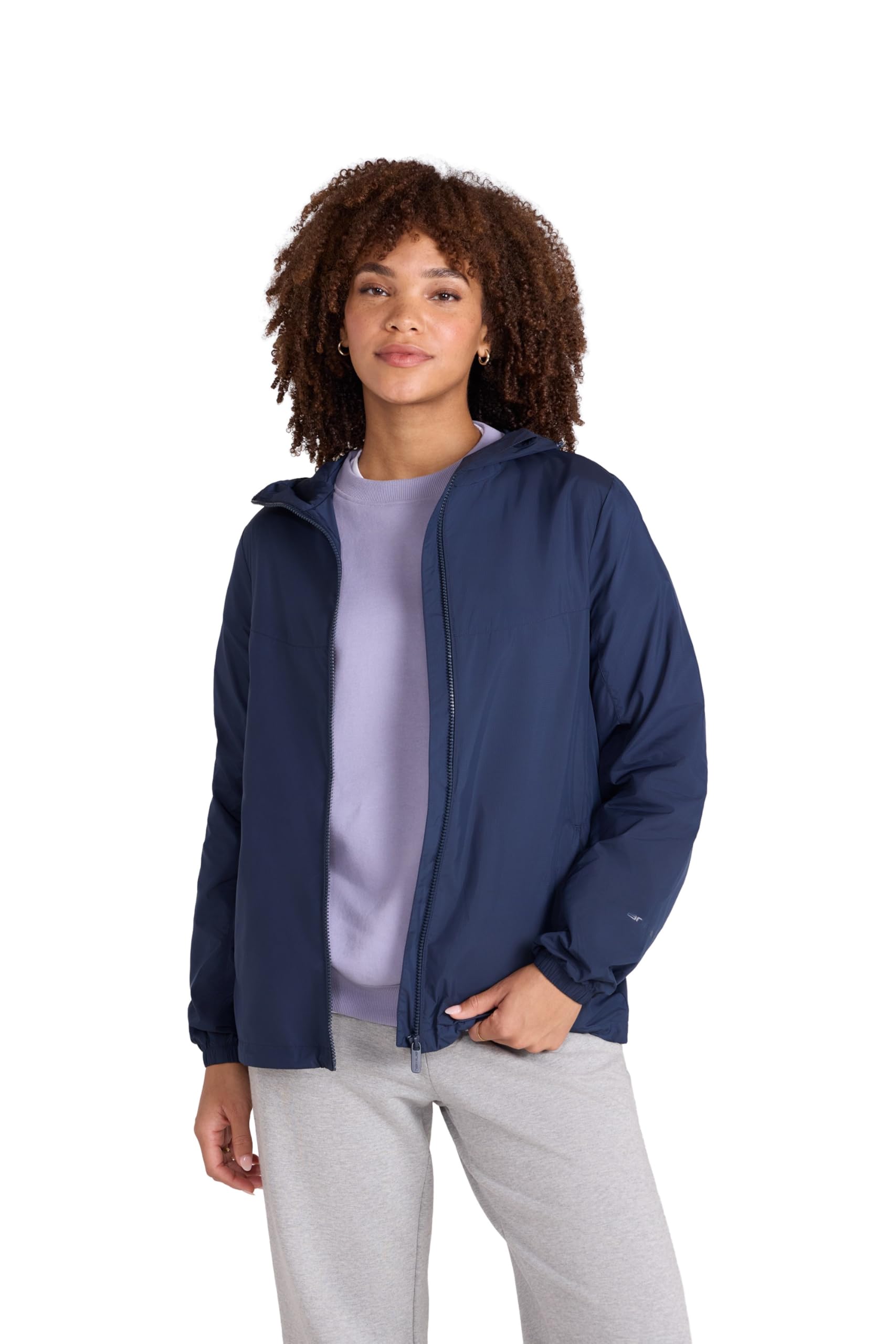 Animal Women's Navy Sunrise Light Packable Travel Jacket