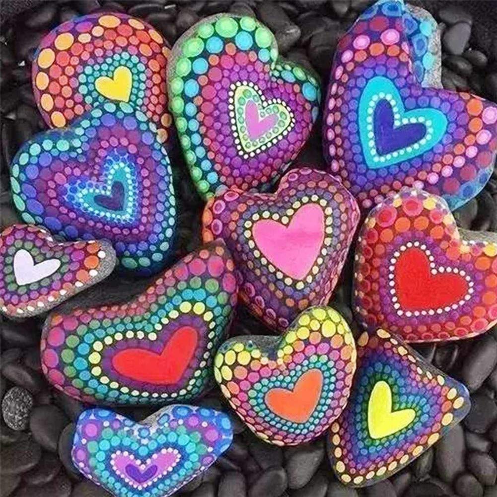 Rysmliuhan Shop Mandala Kit Mandala Dotting Tools Kit Pietre per La Pittura Strumenti Che punteggiano per Mandala Fai da Te Mandala Che Punteggia Strumenti Kit