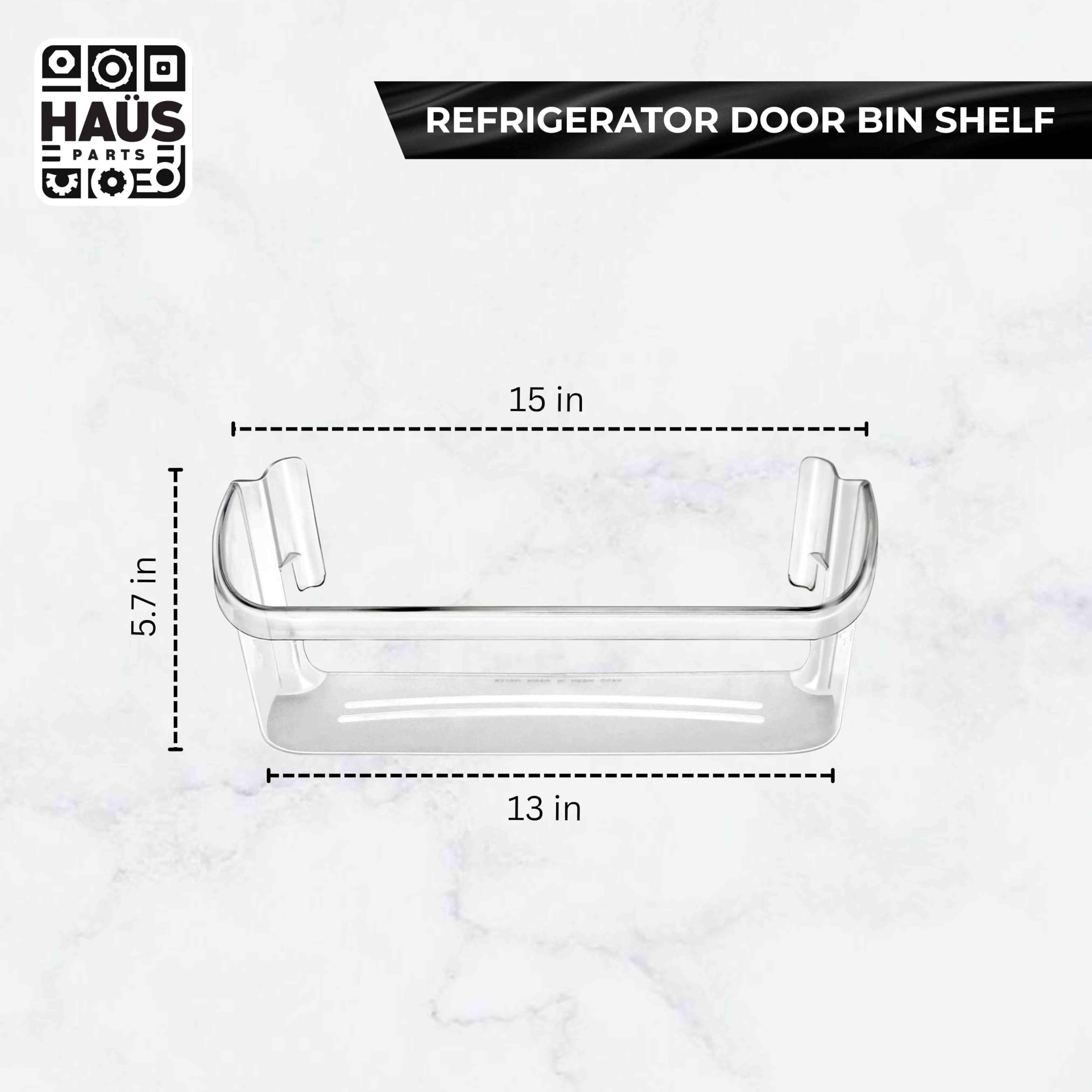 240323002 - Estante para puerta de refrigerador compatible con EA429725, 240323005, AH429725, 240323006, 890955, 240323010 y 890955 (paquete de 2)