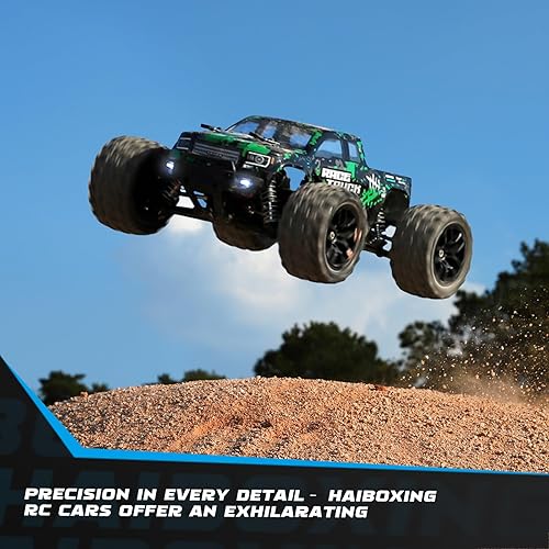 Miniatura 8 de HBX 118 Auto a escala todo terreno a control remoto 18859E 30MPH alta velocidad 4WD vehículo eléctrico con controlador de radio de 24 GHz