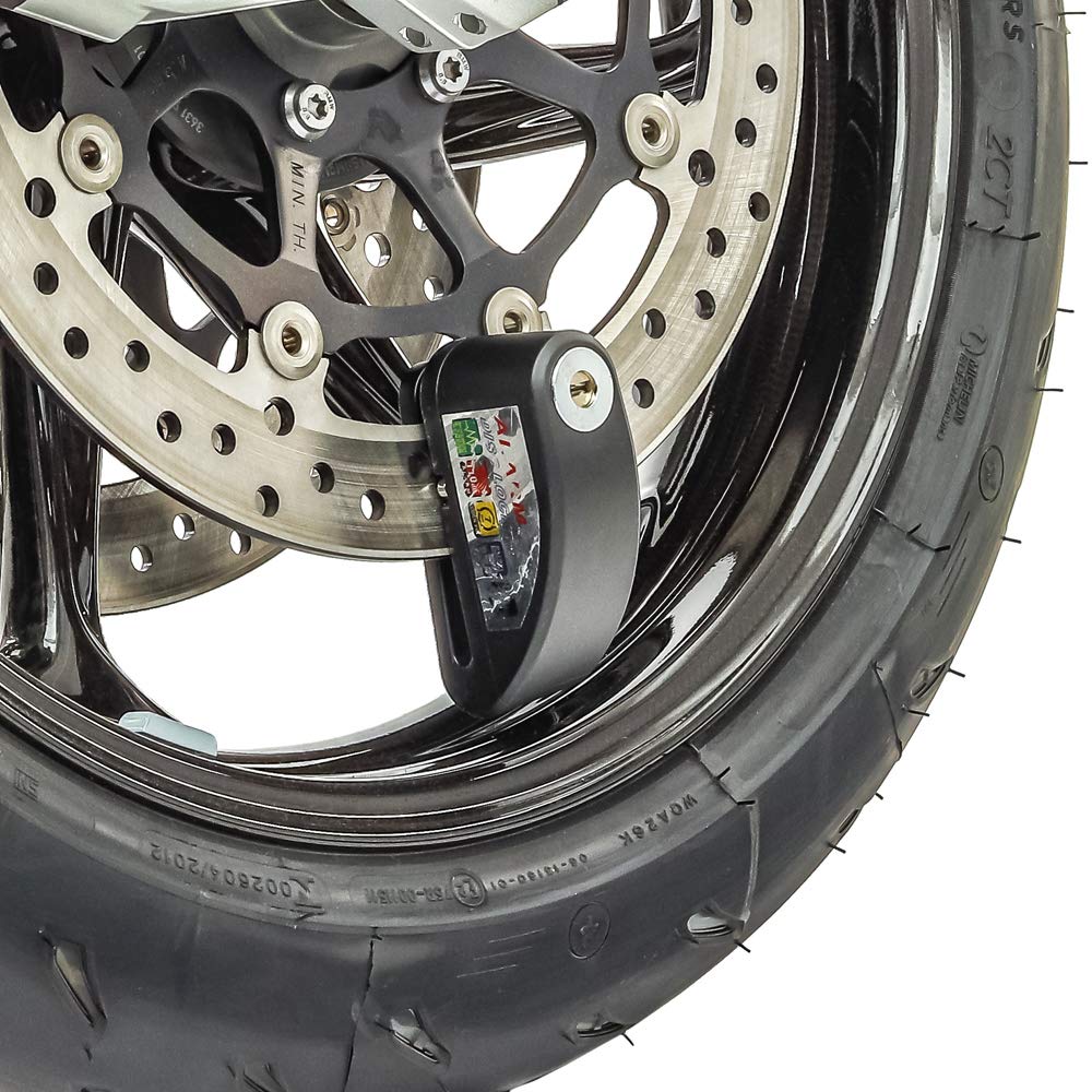 Bremsscheibenschloss Alarm 110dB Kompatibel mit Yamaha T-max 530/500 sw