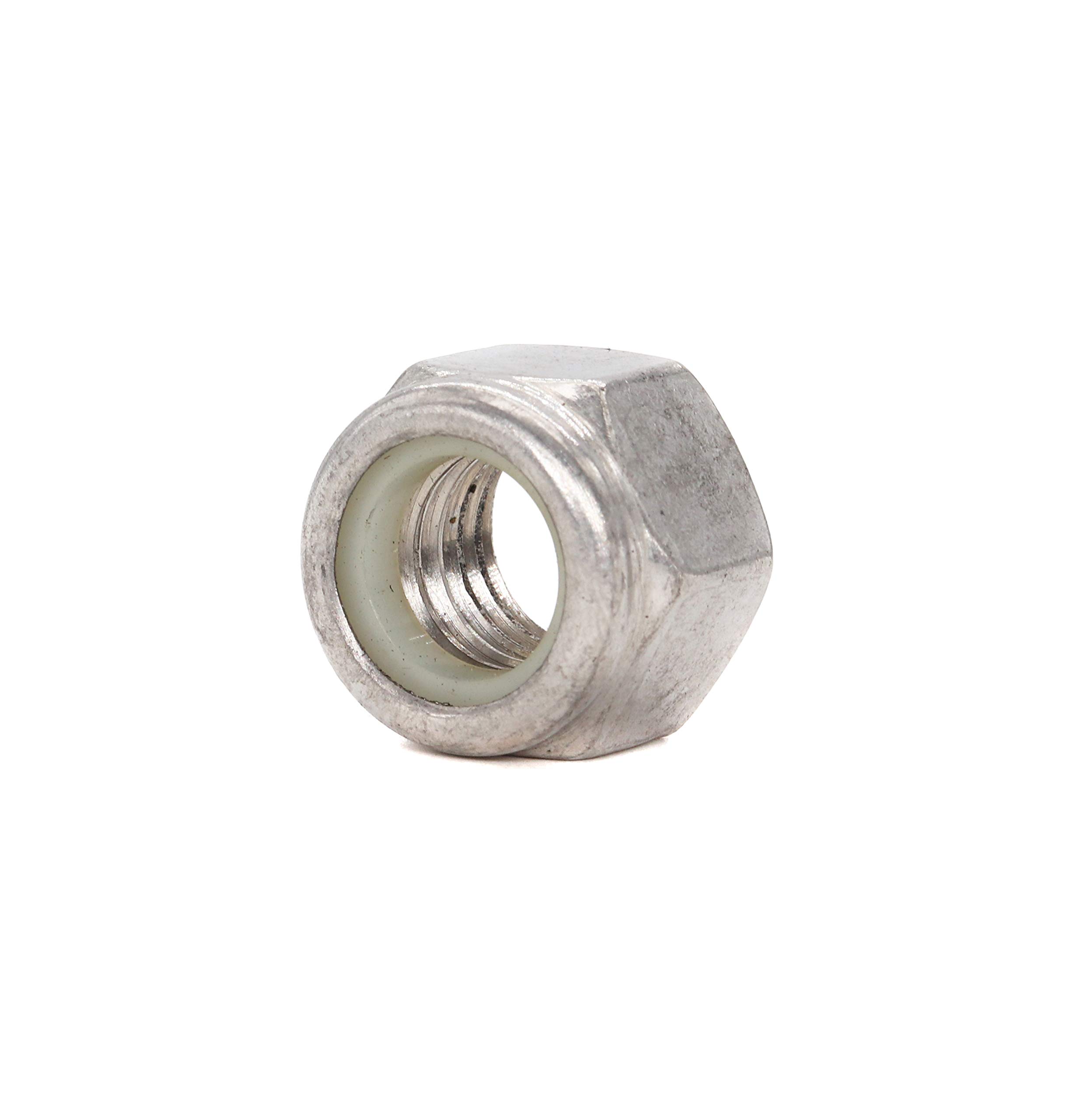 Stainless Steel Lock Nuts - 50 Pack 1/4-20 -10